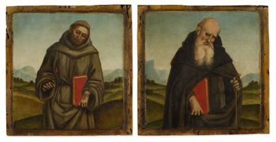 Saint Francis; Saint Anthony Abbot