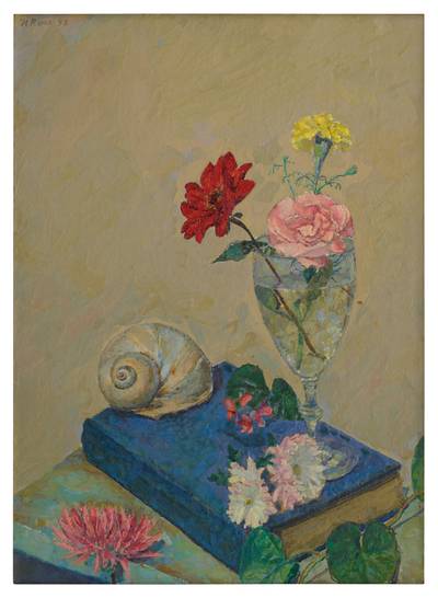 Flowers And Seashell