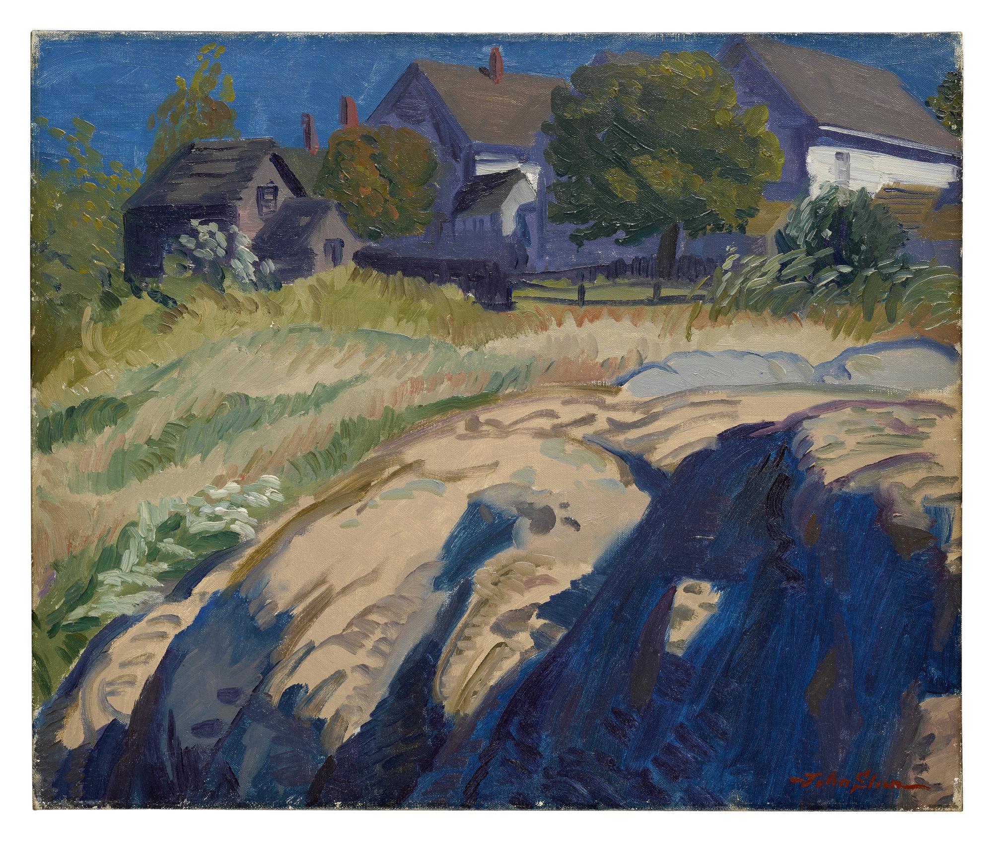 John Sloan — Sun And Shadow In Rocks