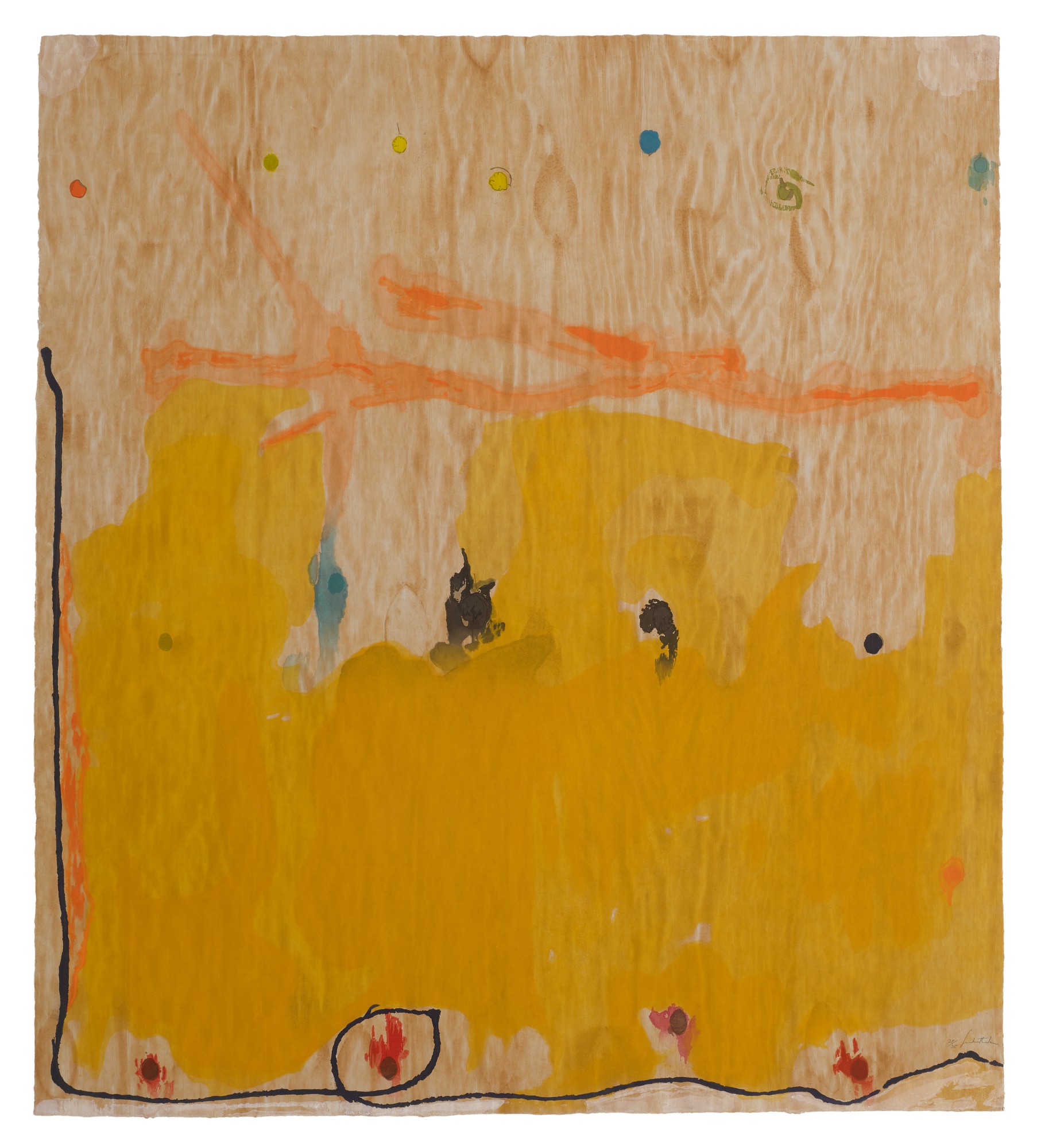Helen Frankenthaler — Tales Of Genji Ii