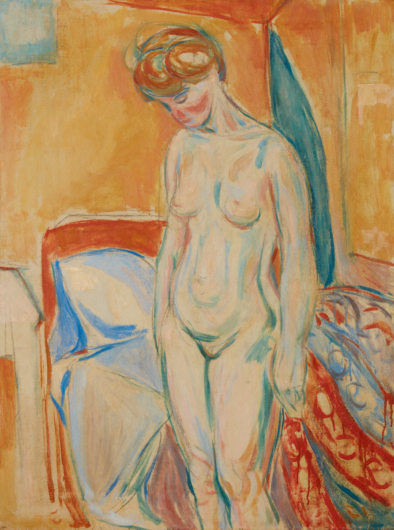 Edvard Munch — Stående Kvinneakt (standing Nude)