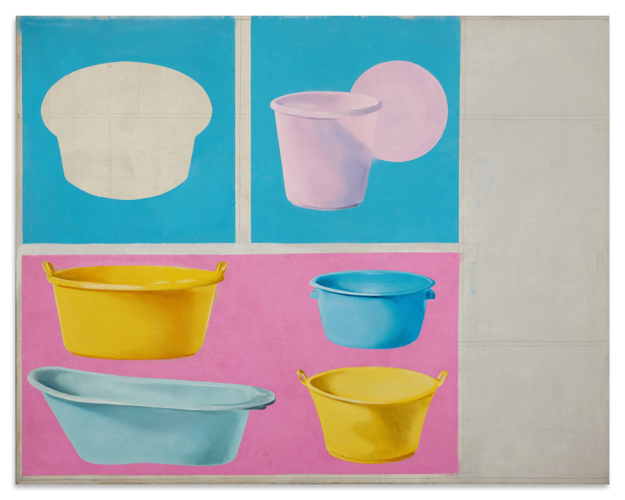 Sigmar Polke — Plastik-Wannen [Plastic Tubs]