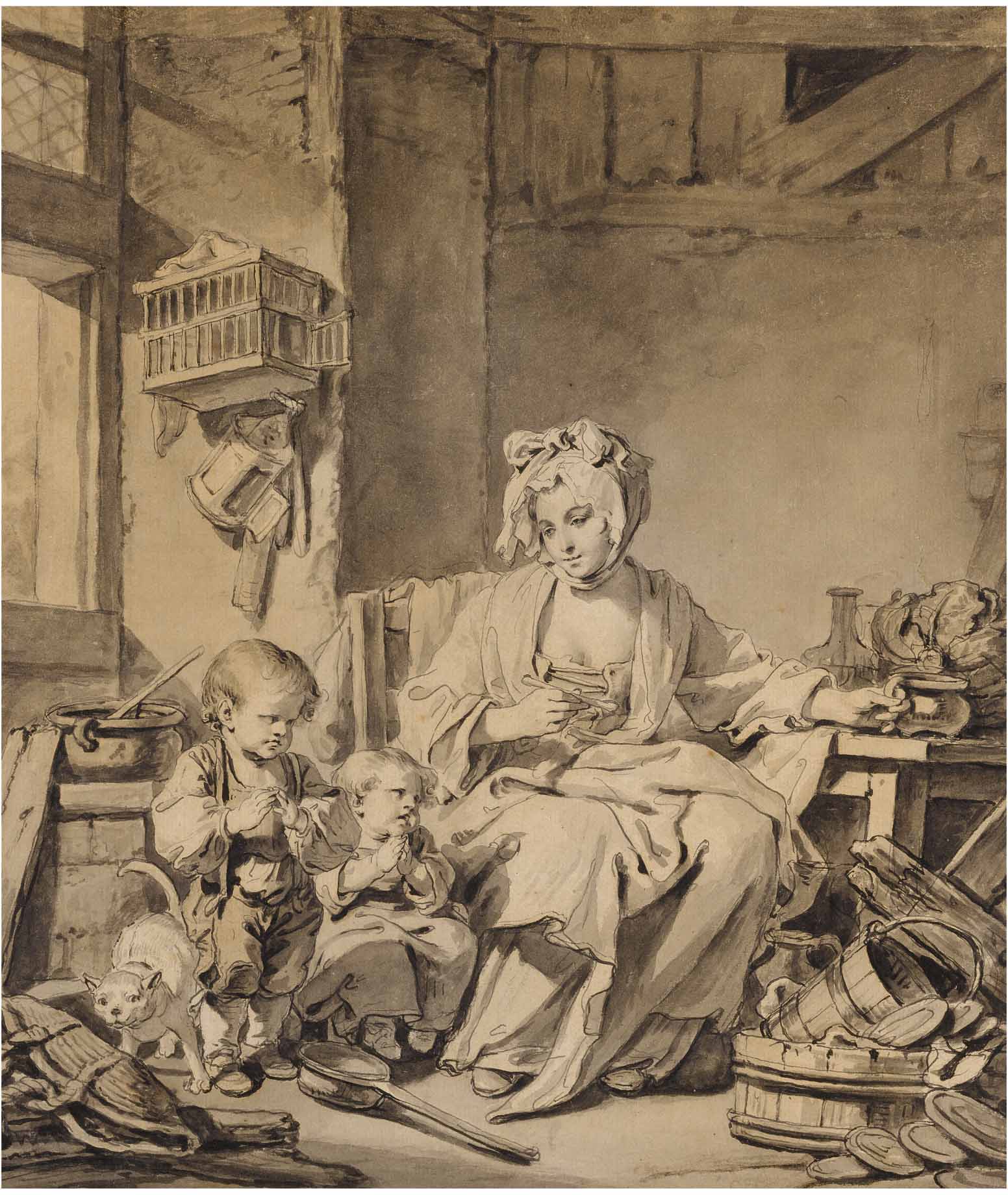 Recto And Verso: Le Bénédicité