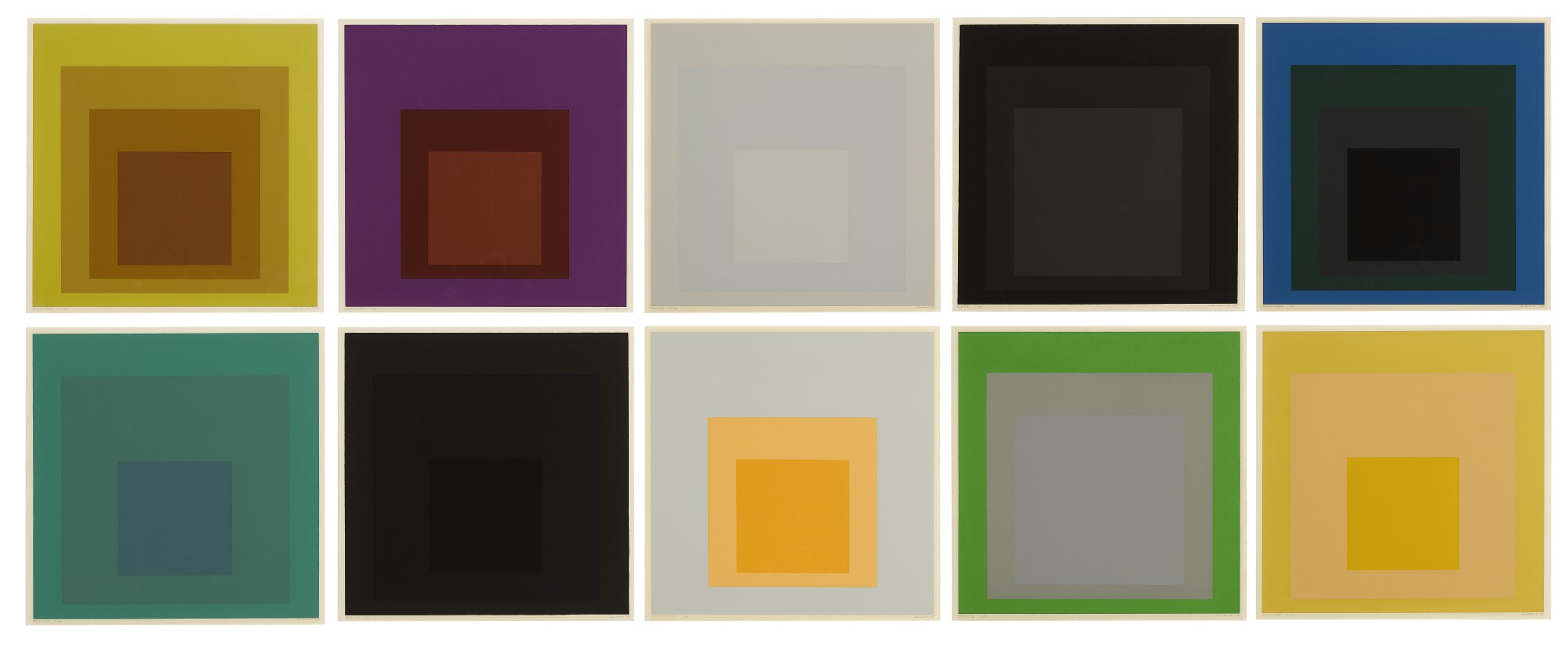 Josef Albers — Soft Edge - Hard Edge (danilowitz 165)