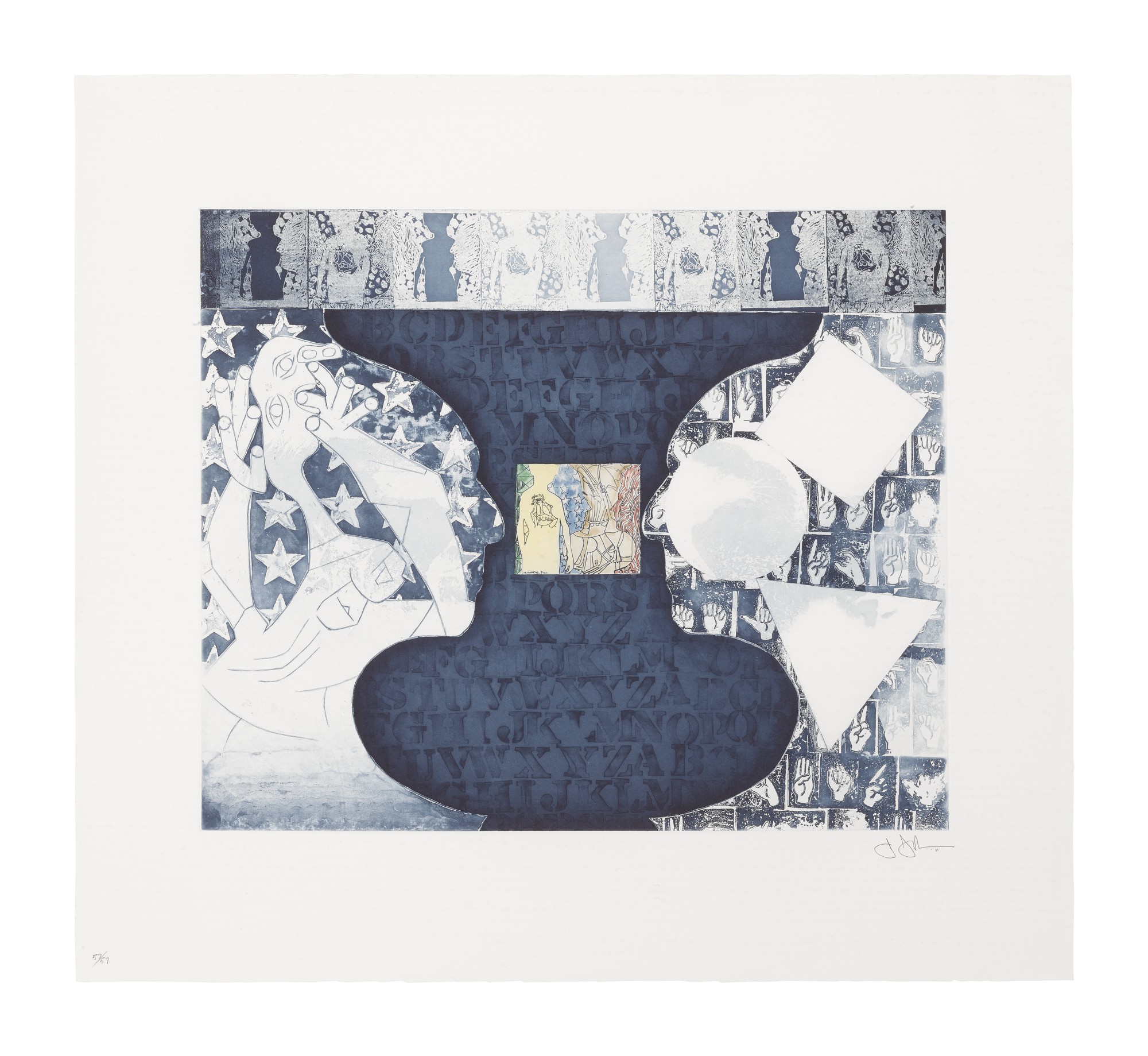 Jasper Johns — Shrinky Dink