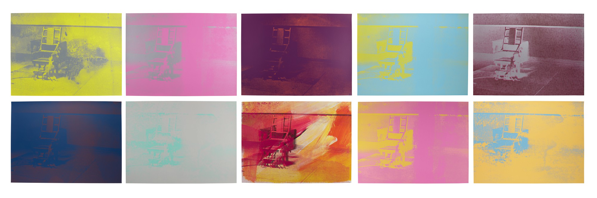 Andy Warhol — Electric Chairs (f. & S. Ii.74-83)