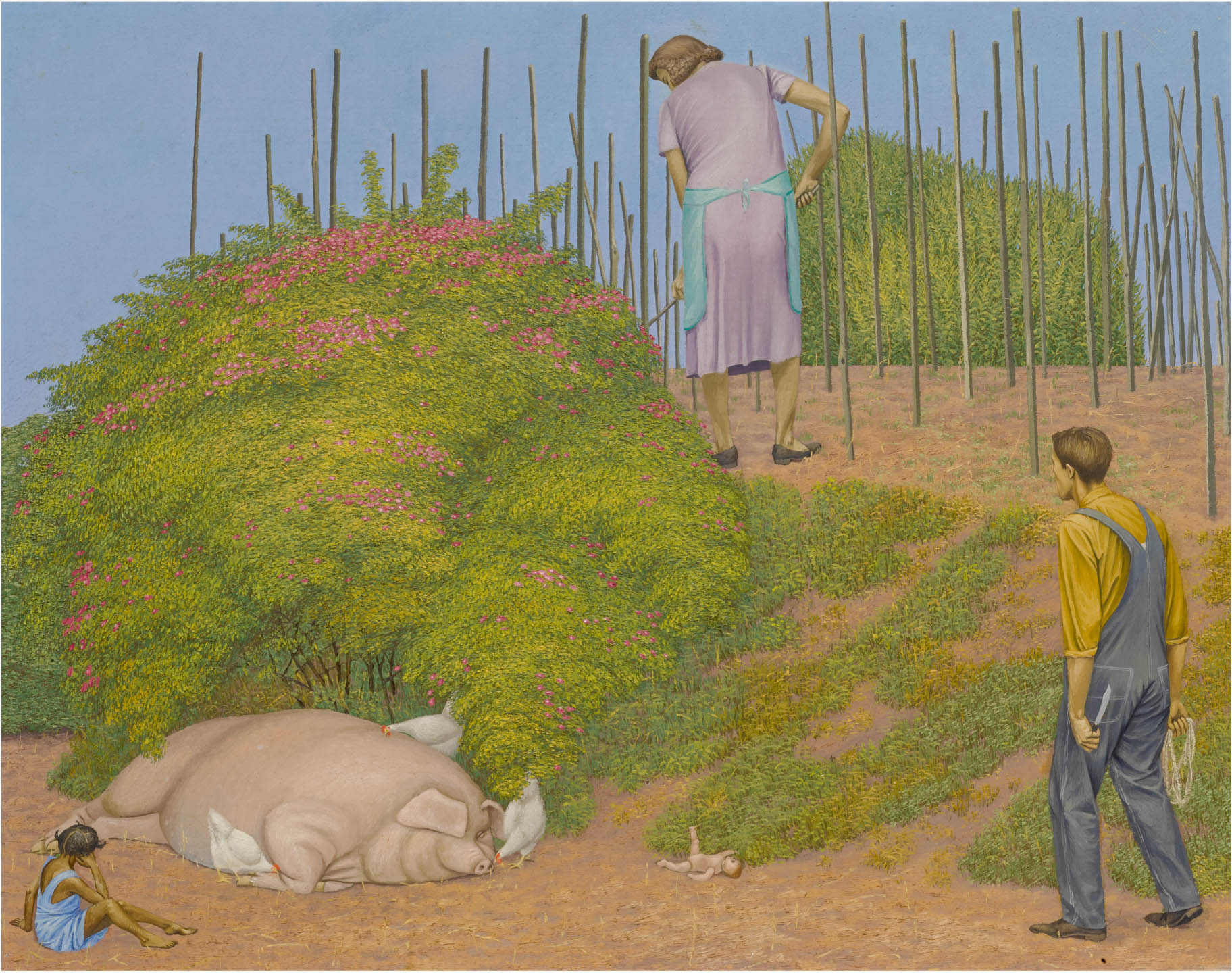 Henry Koerner — The Rosebush