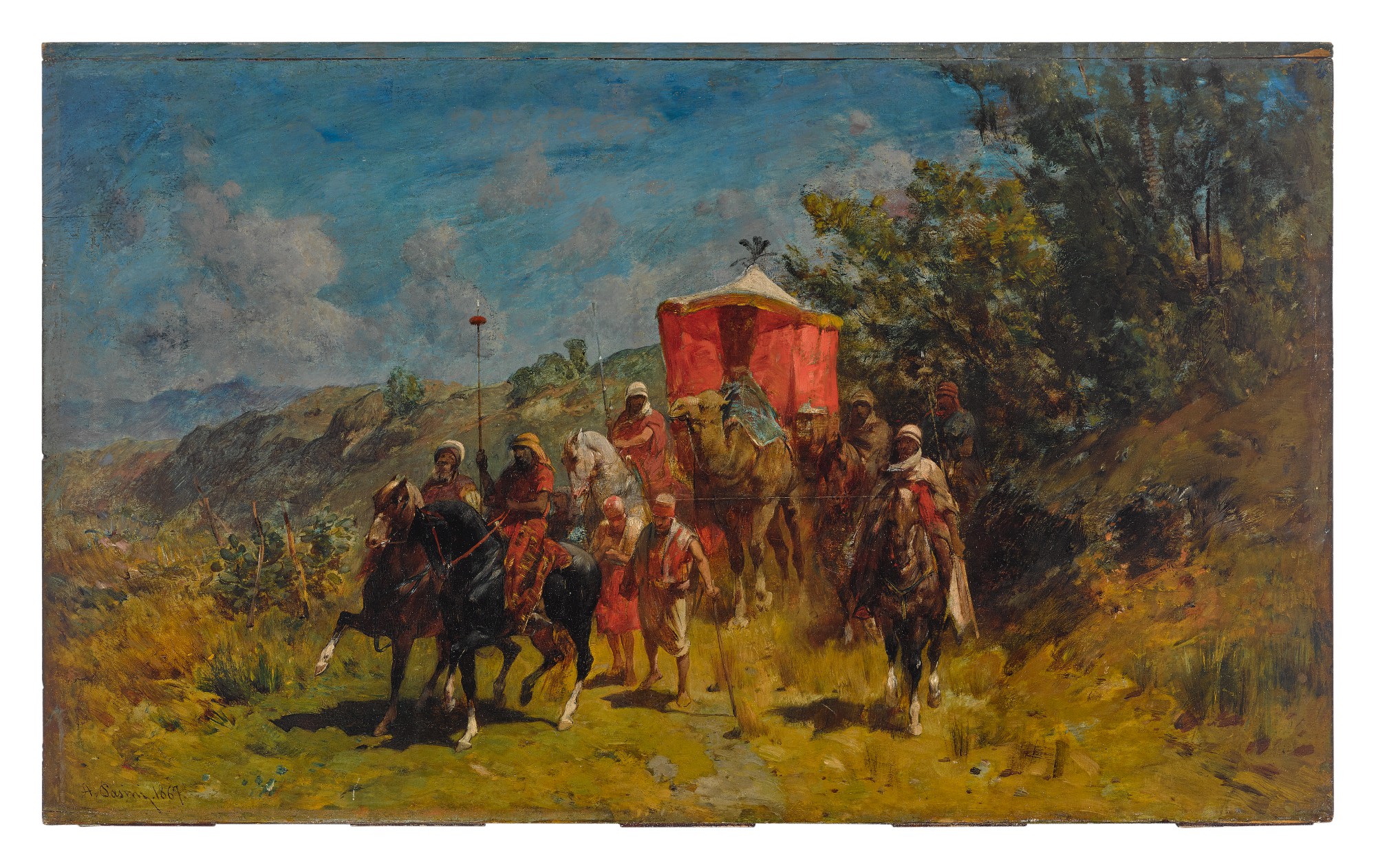 An Arab Caravan