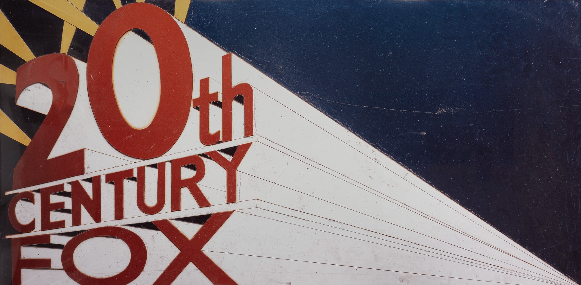 Vik Muniz — 20th Century Fox, A Partir de Ed Ruscha [20th Century Fox, After Ed Ruscha]