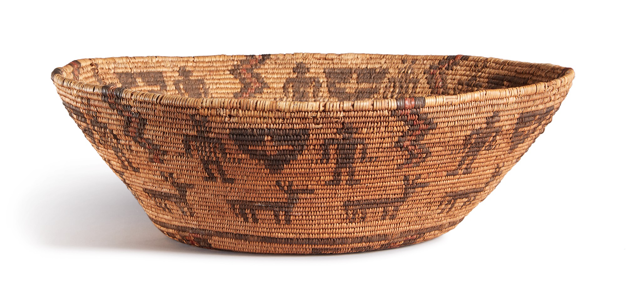 Apache Pictorial Basket Bowl — Apache Pictorial Basket Bowl