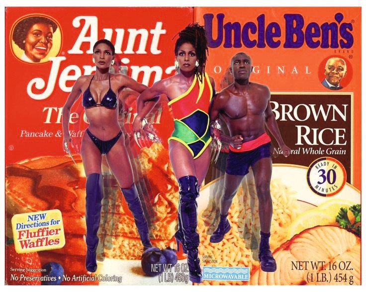 Renee Cox — The Liberation of Aunt Jemima and Uncle Ben