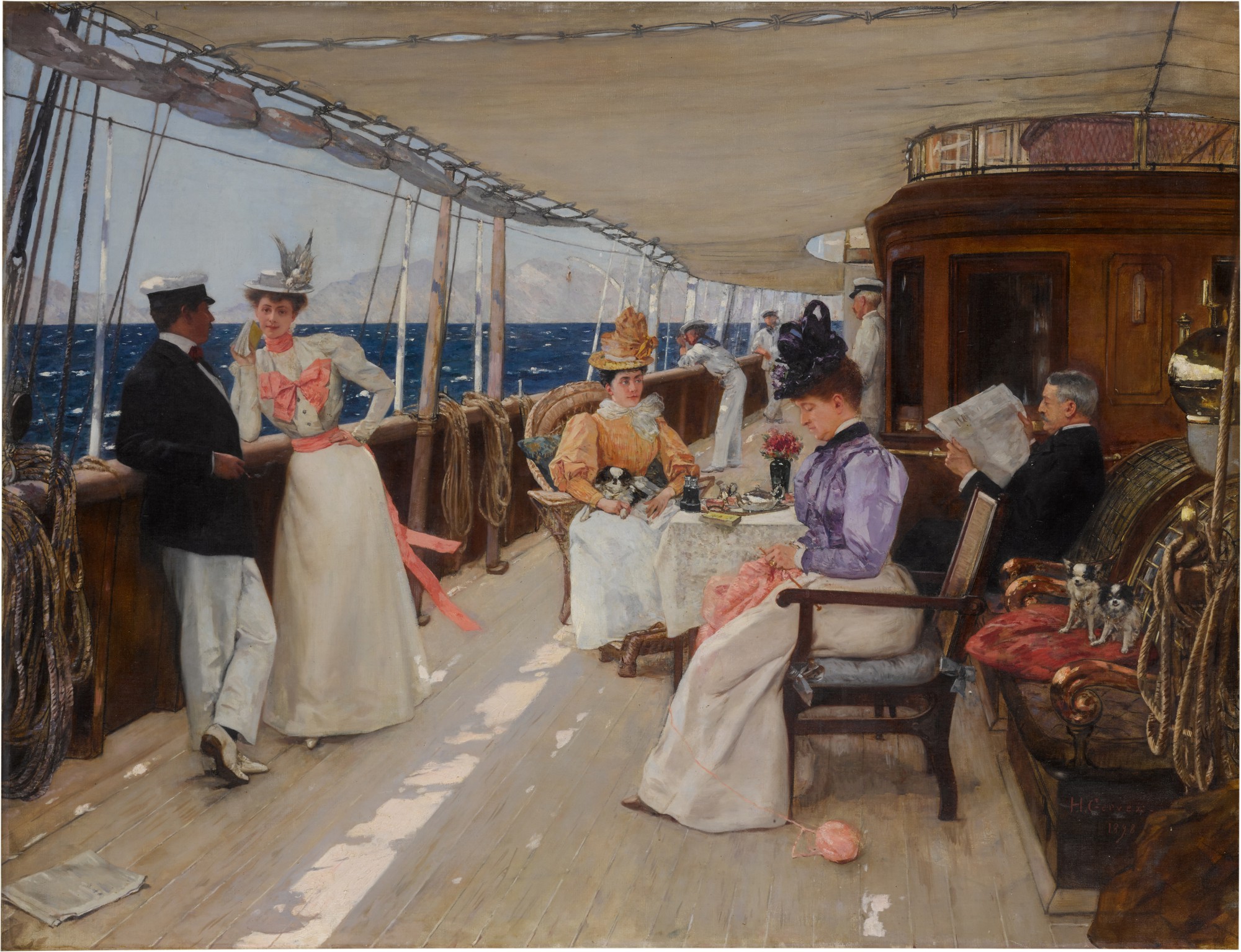 Henri Gervex — Yachting in the Archipelago