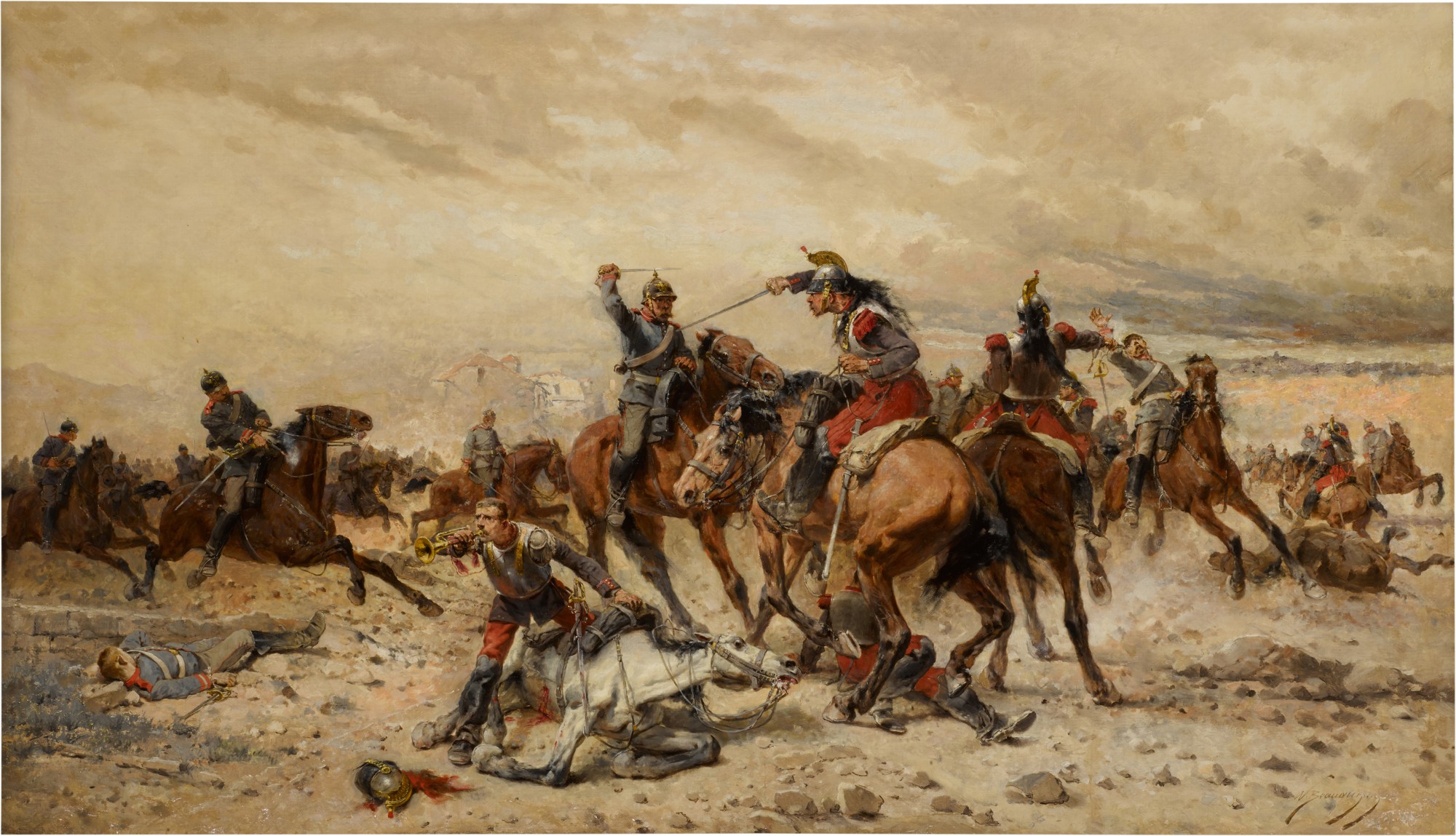 Wilfrid Beauquesne — La defaite