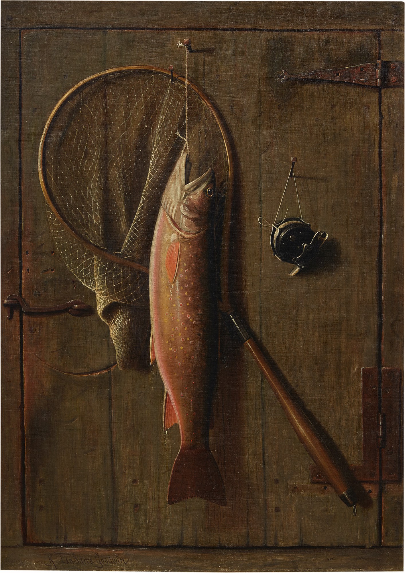 Richard LaBarre Goodwin — Trout, Reel and Net