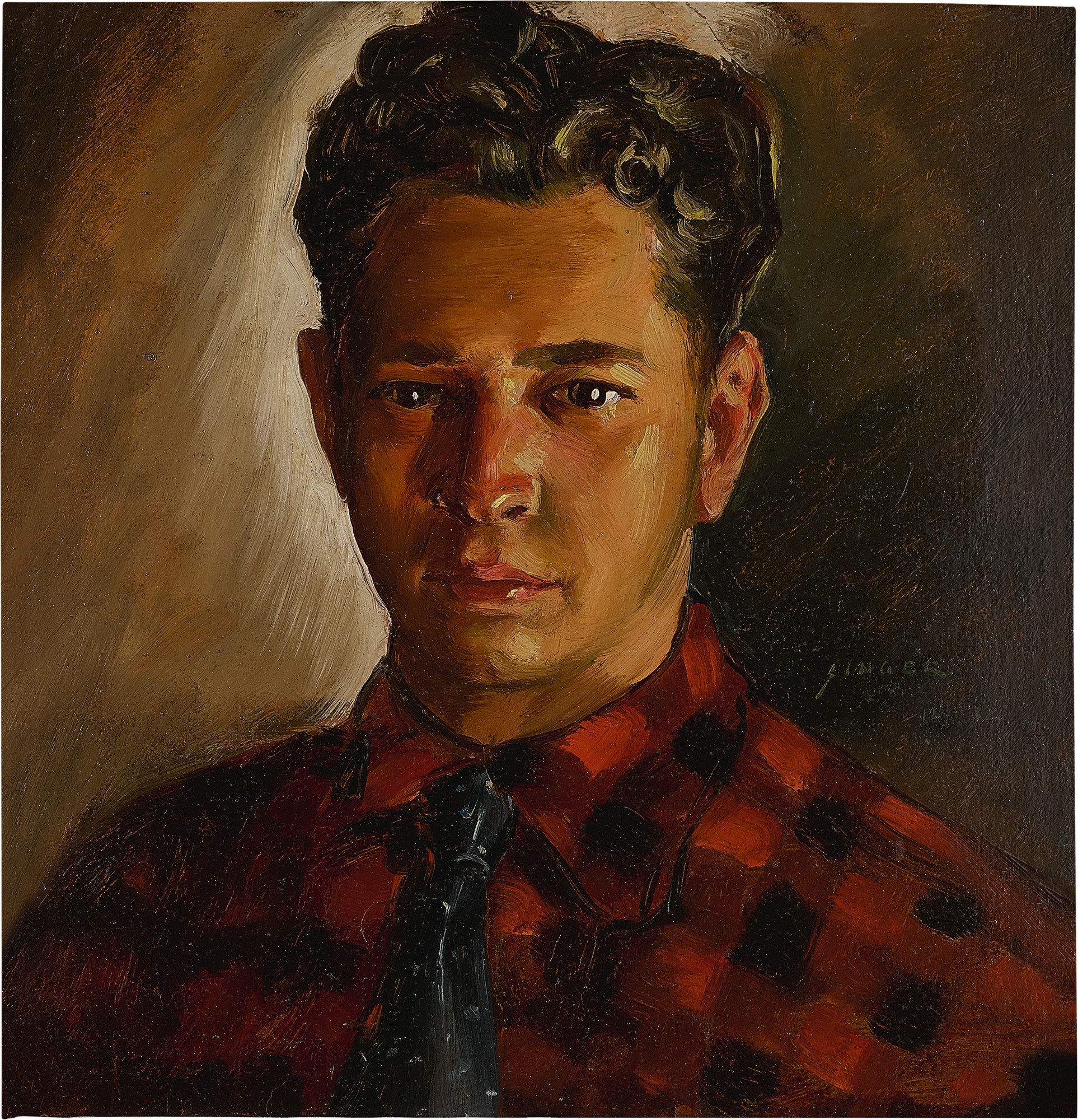 Clyde Singer — Self-Portrait