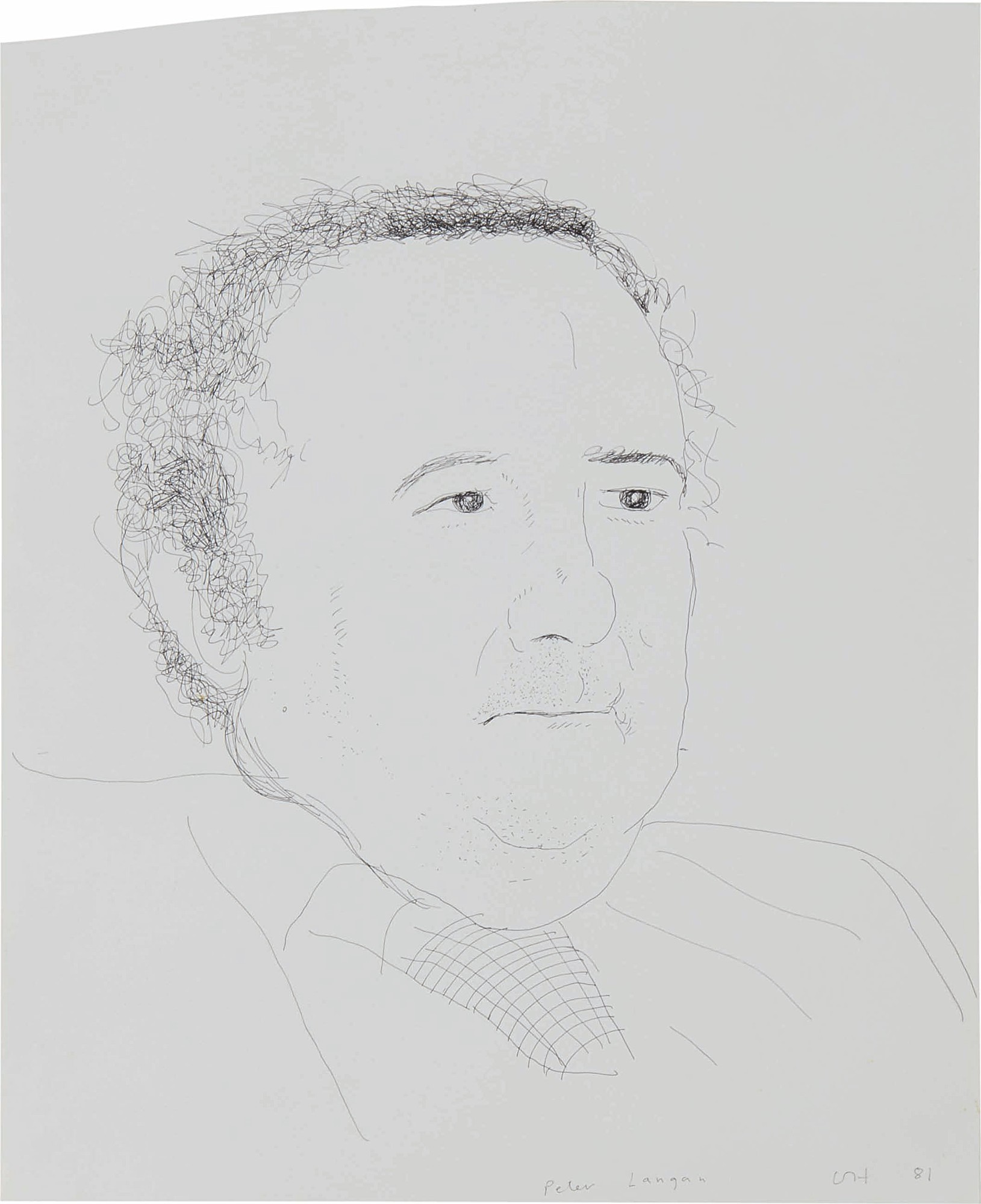David Hockney — Peter Langan
