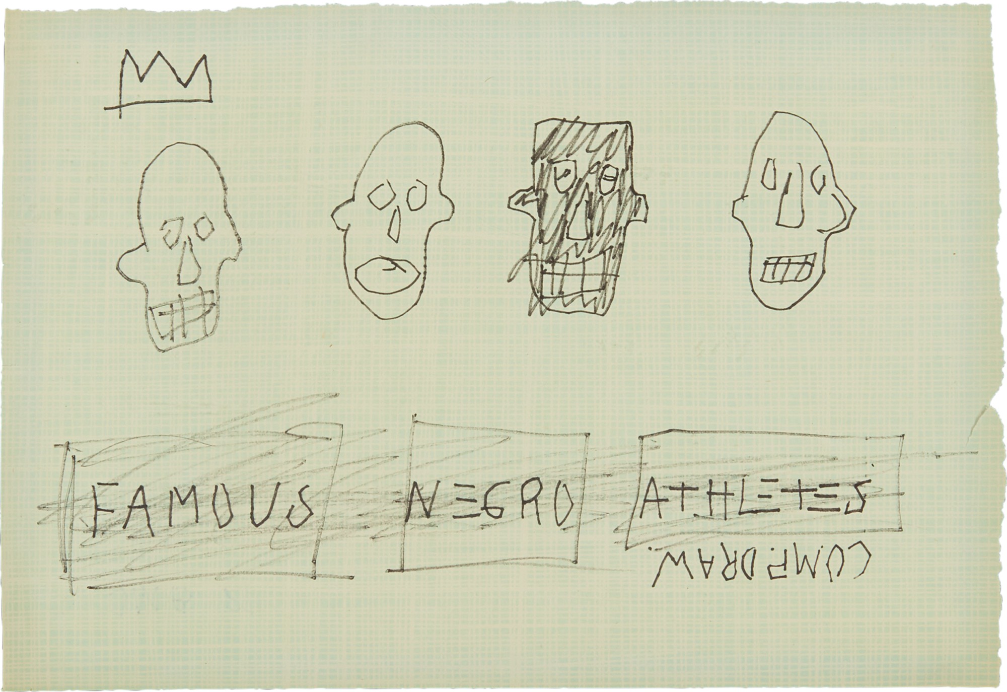 Jean-Michel Basquiat — Famous Negro Athletes