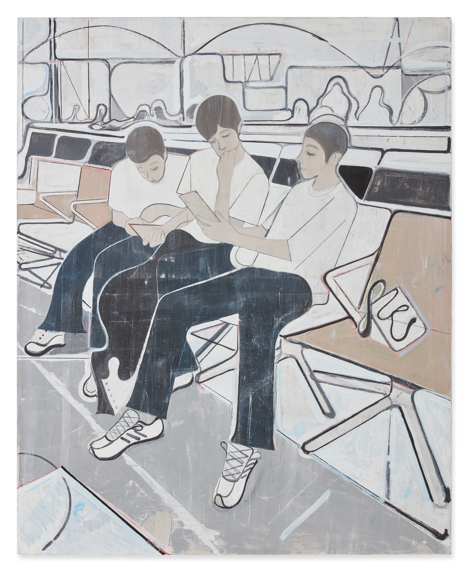 David Korty — Untitled (Three Boys)