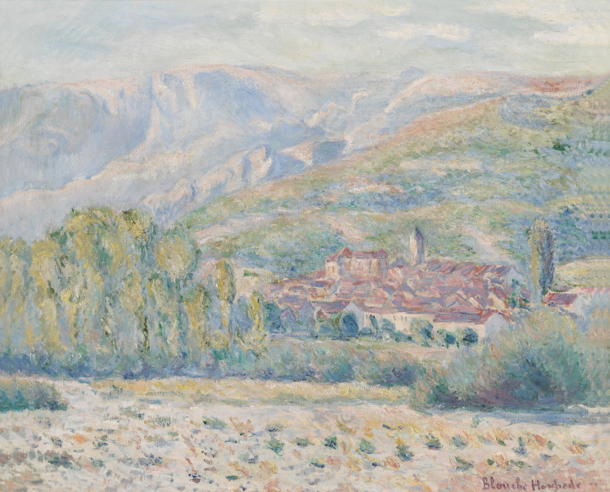 Blanche Hoschedé-Monet — Village de Poujal-sur-Orb (Hérault)