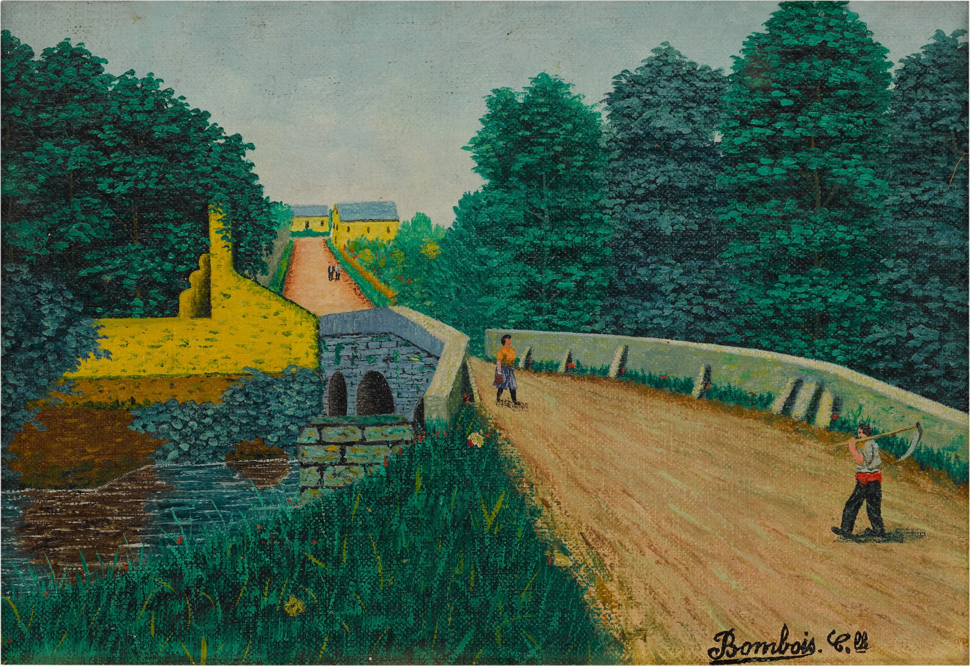 Camille Bombois — Le Pont de breuil à Épinay 