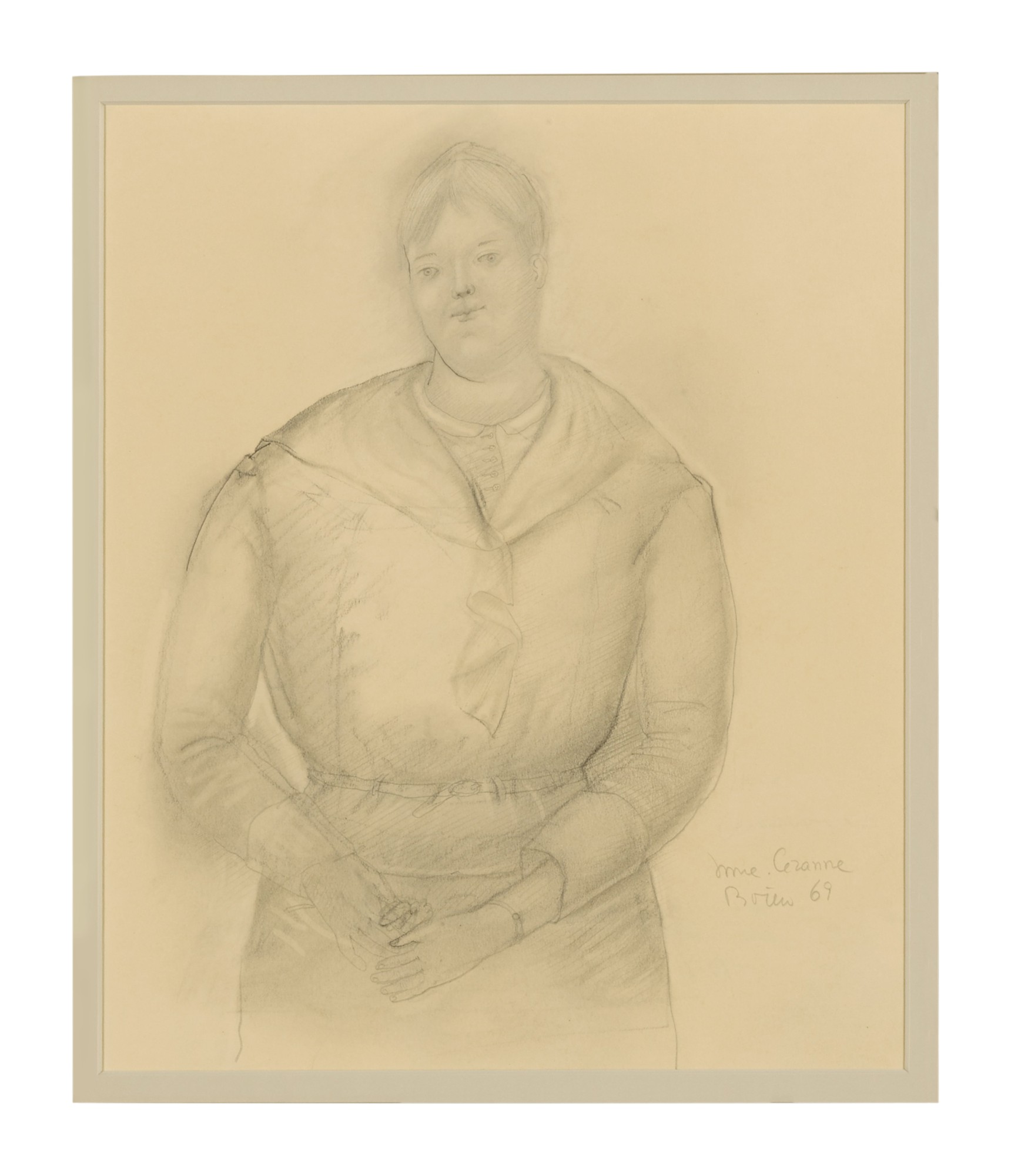 Fernando Botero — Mme. Cézanne