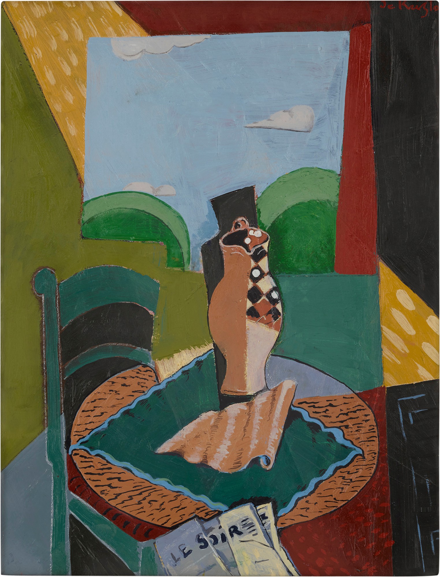 Bela de Kristo — La Chaise verte, le soir au printemps