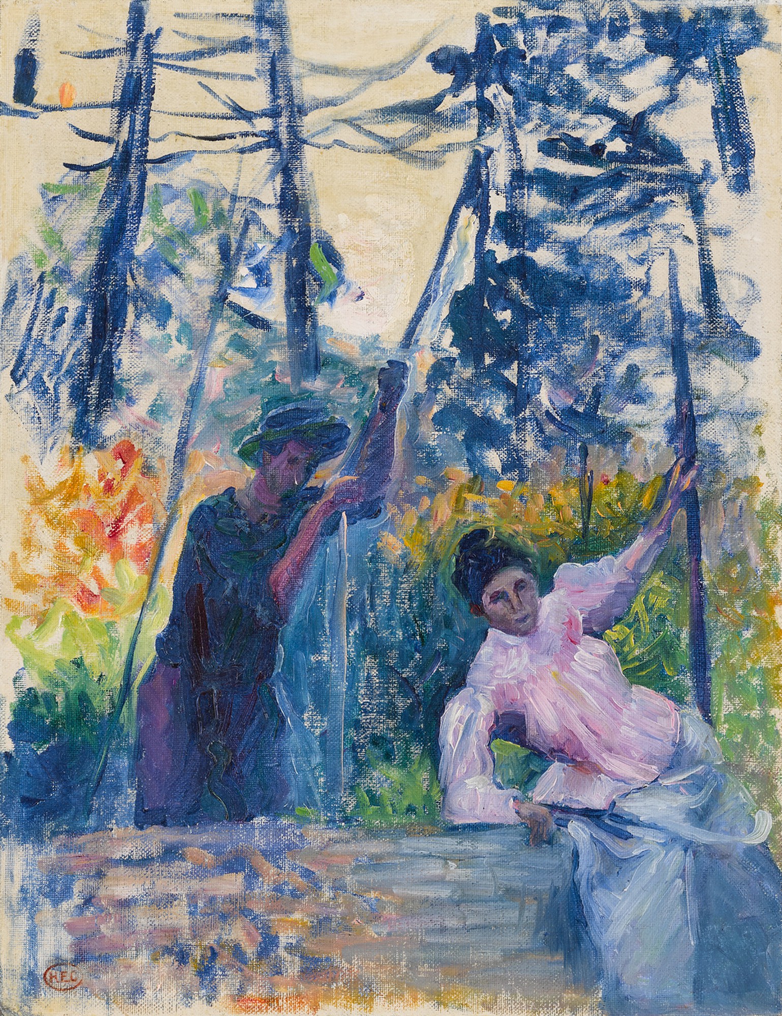 Étude pour "Jardin en Provence"