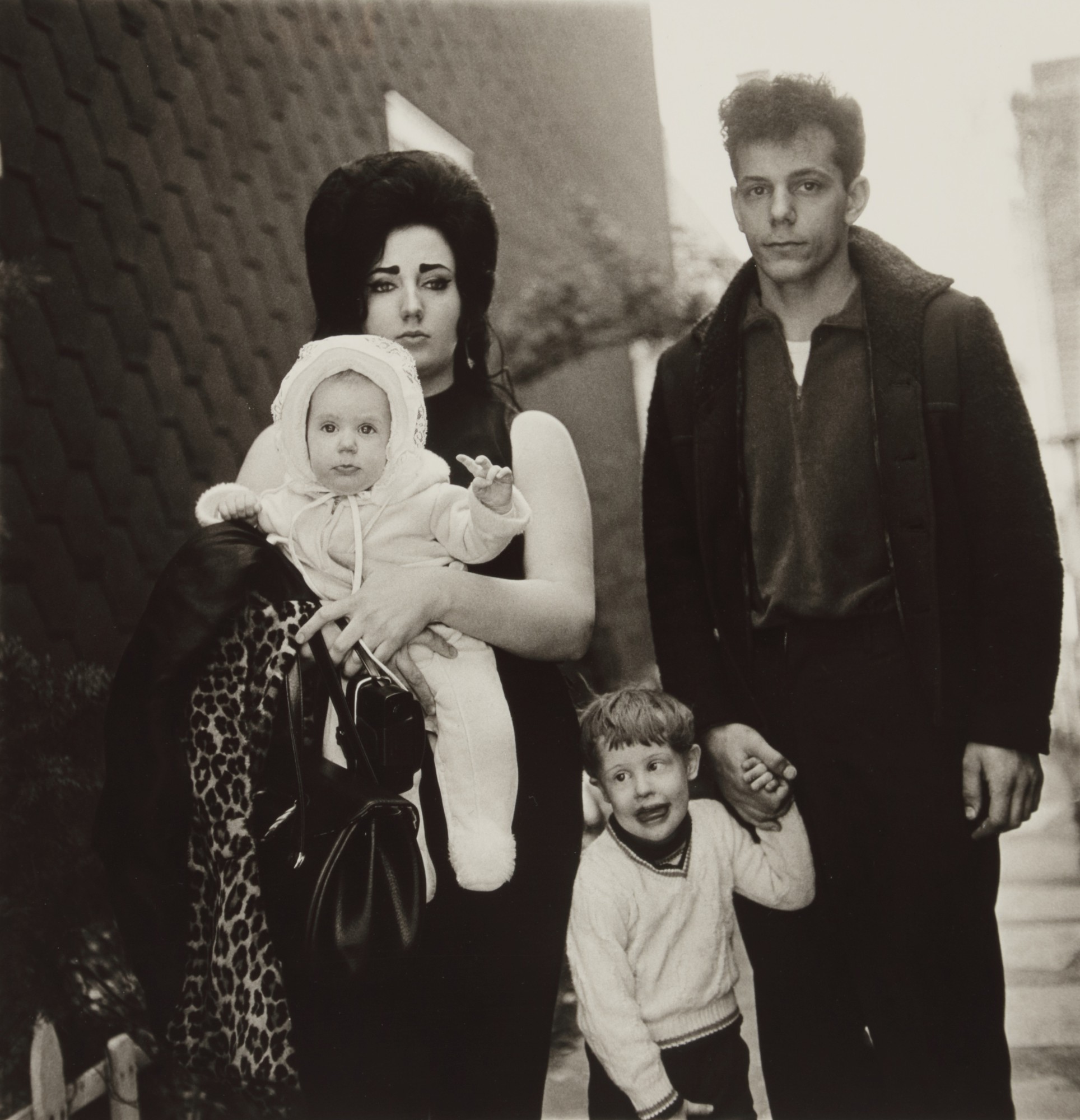 Diane Arbus — 'A young Brooklyn family going for a Sunday outing, N.Y.C.'