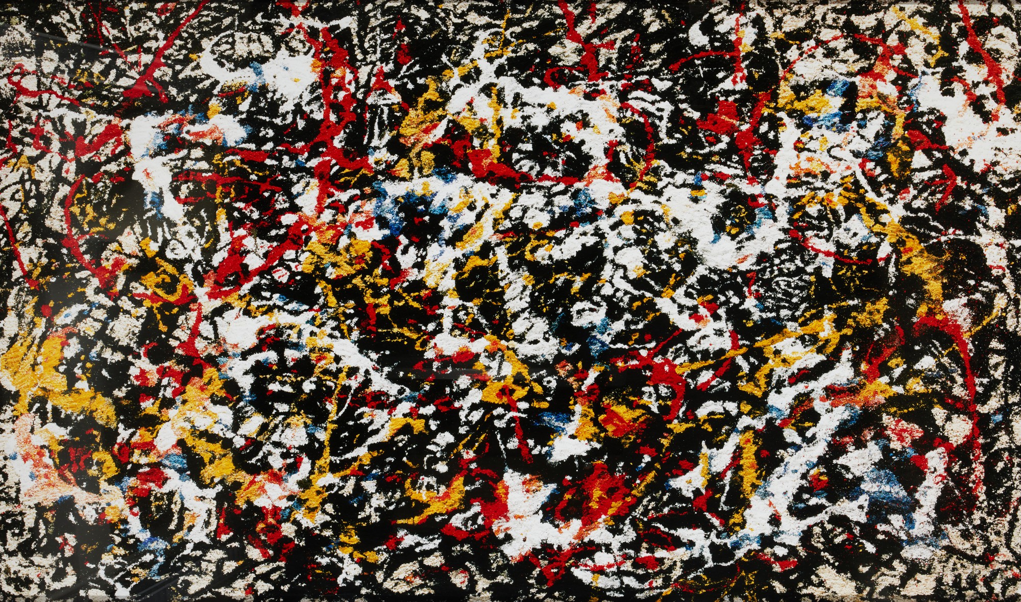 Vik Muniz — Convergence: Number 10, after Jackson Pollock (from Pictures of Pigment)
