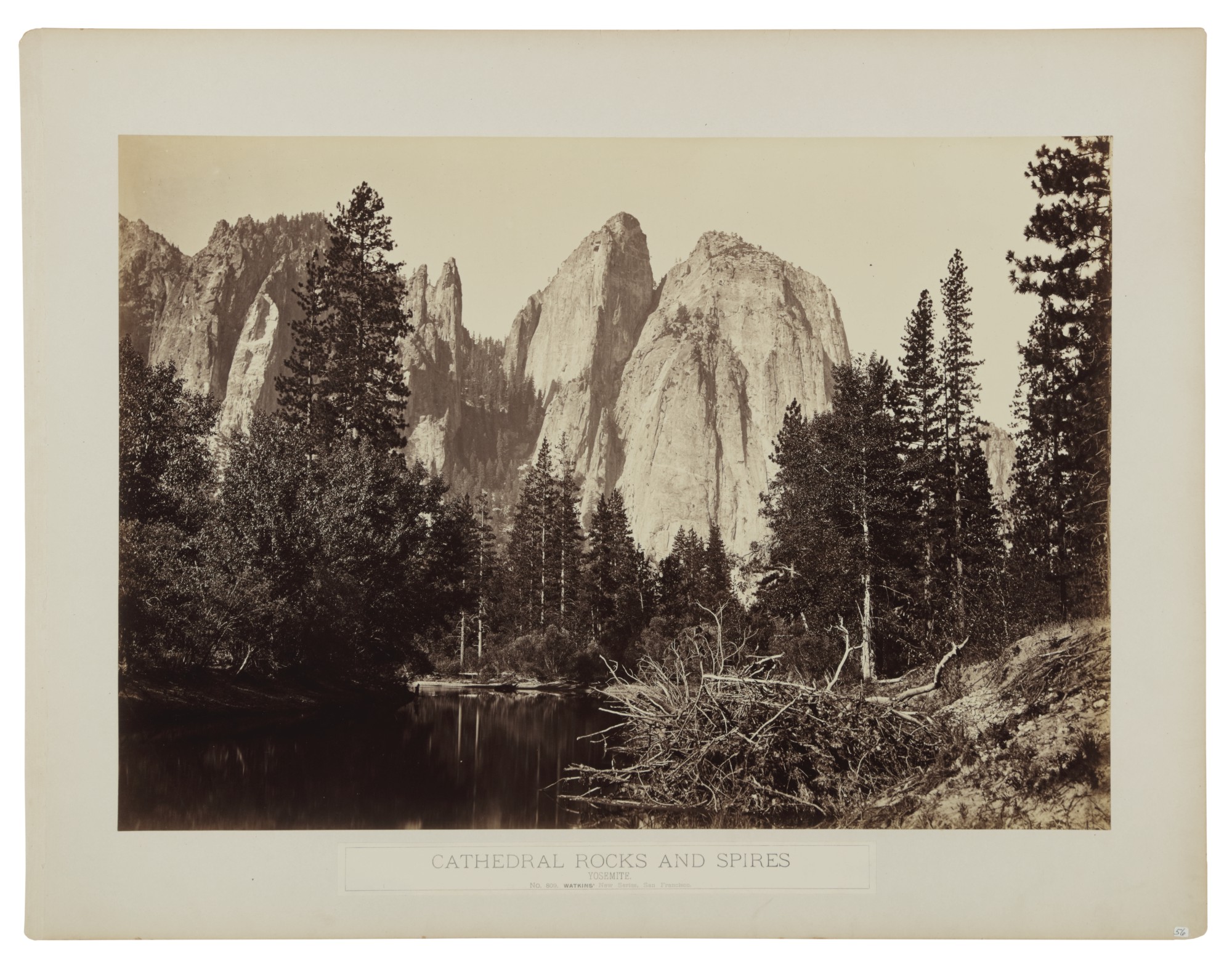 'Cathedral Rocks and Spires Yosemite'