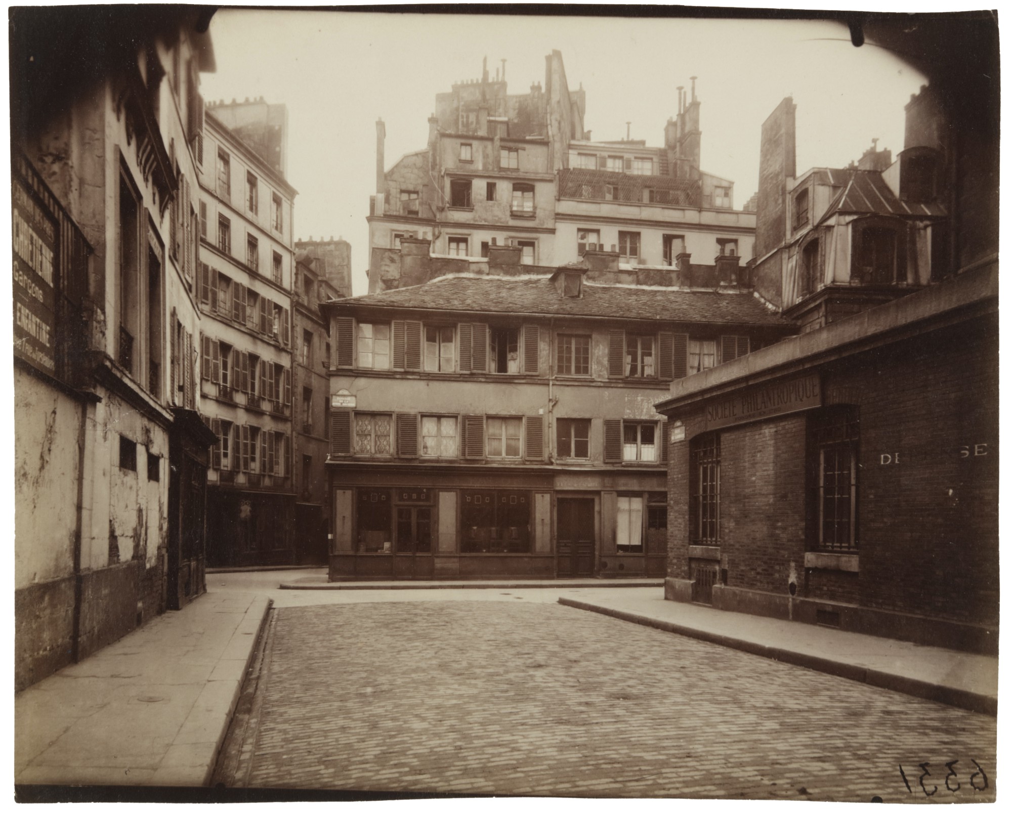 Eugène Atget — 'Coin Rue de l'Abbaye'