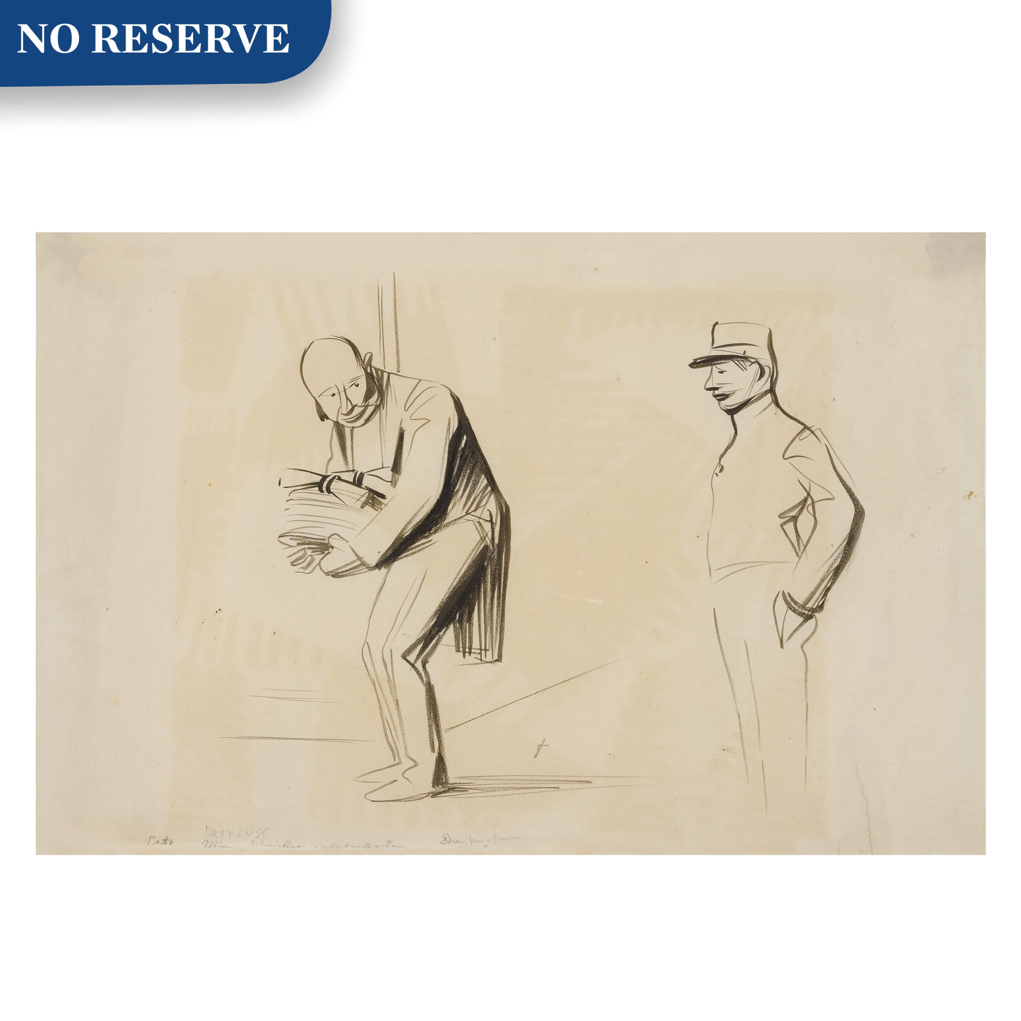 Works on Paper at No Reserve — Captain Alfred Dreyfus