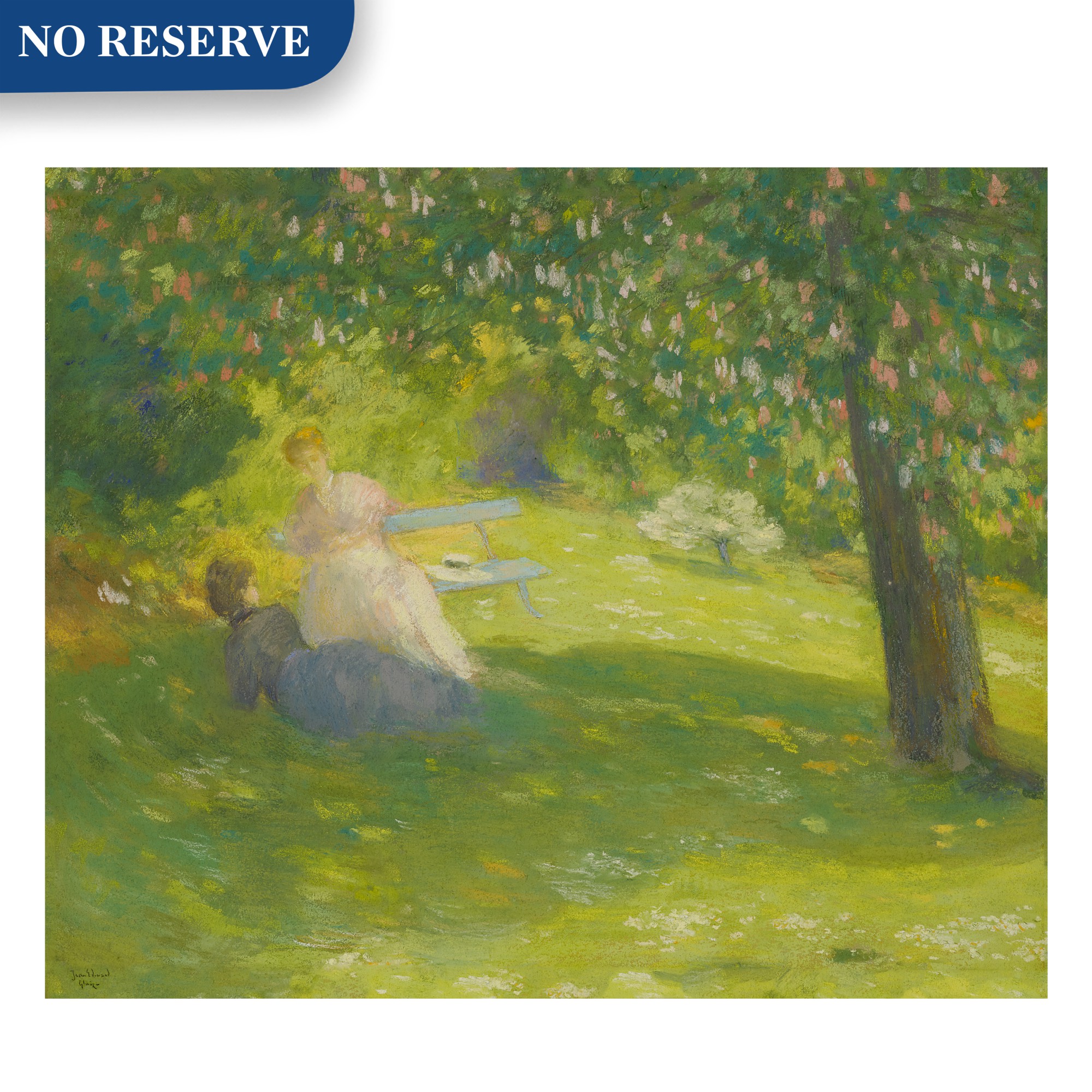 Works on Paper at No Reserve — Dans le jardin