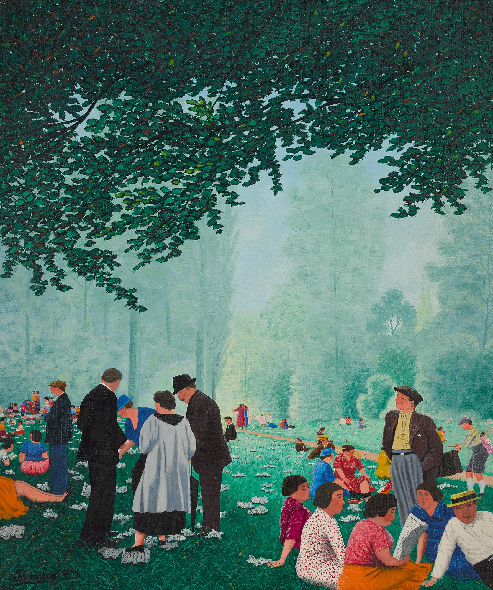 Camille Bombois — Après-midi au parc