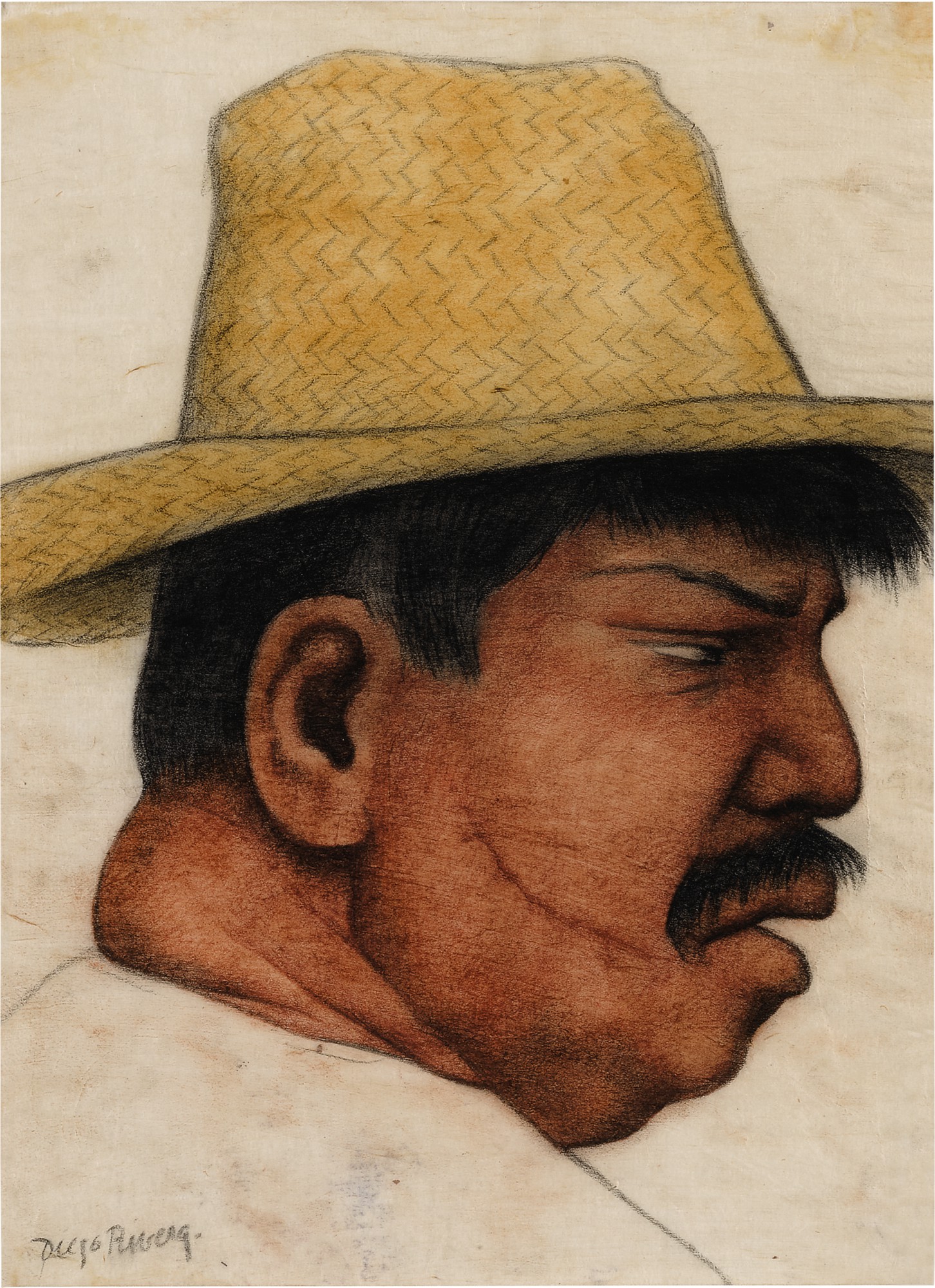 Diego Rivera — Hombre gordo