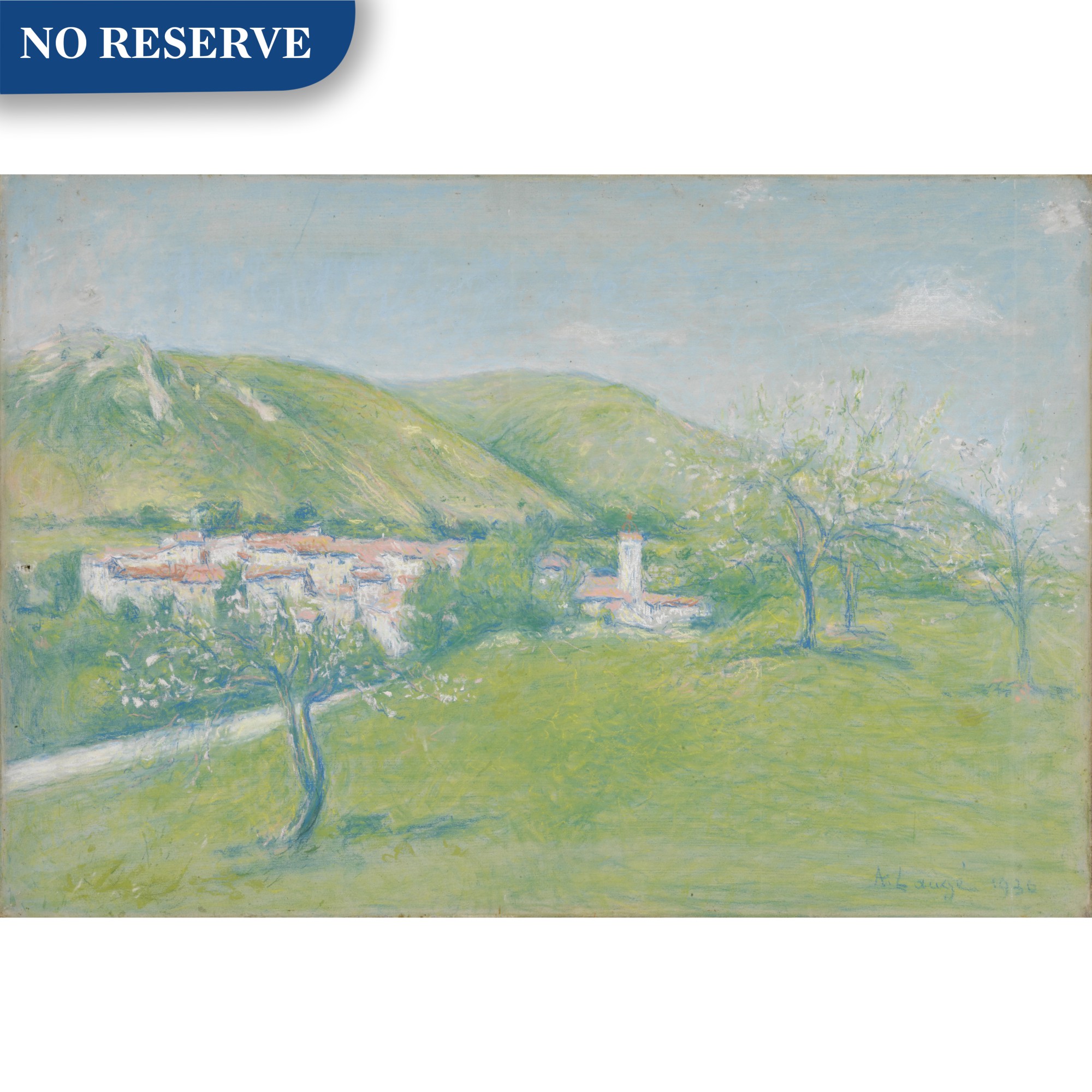 Achille Laugé — Vue de Ginoles-les-Bains