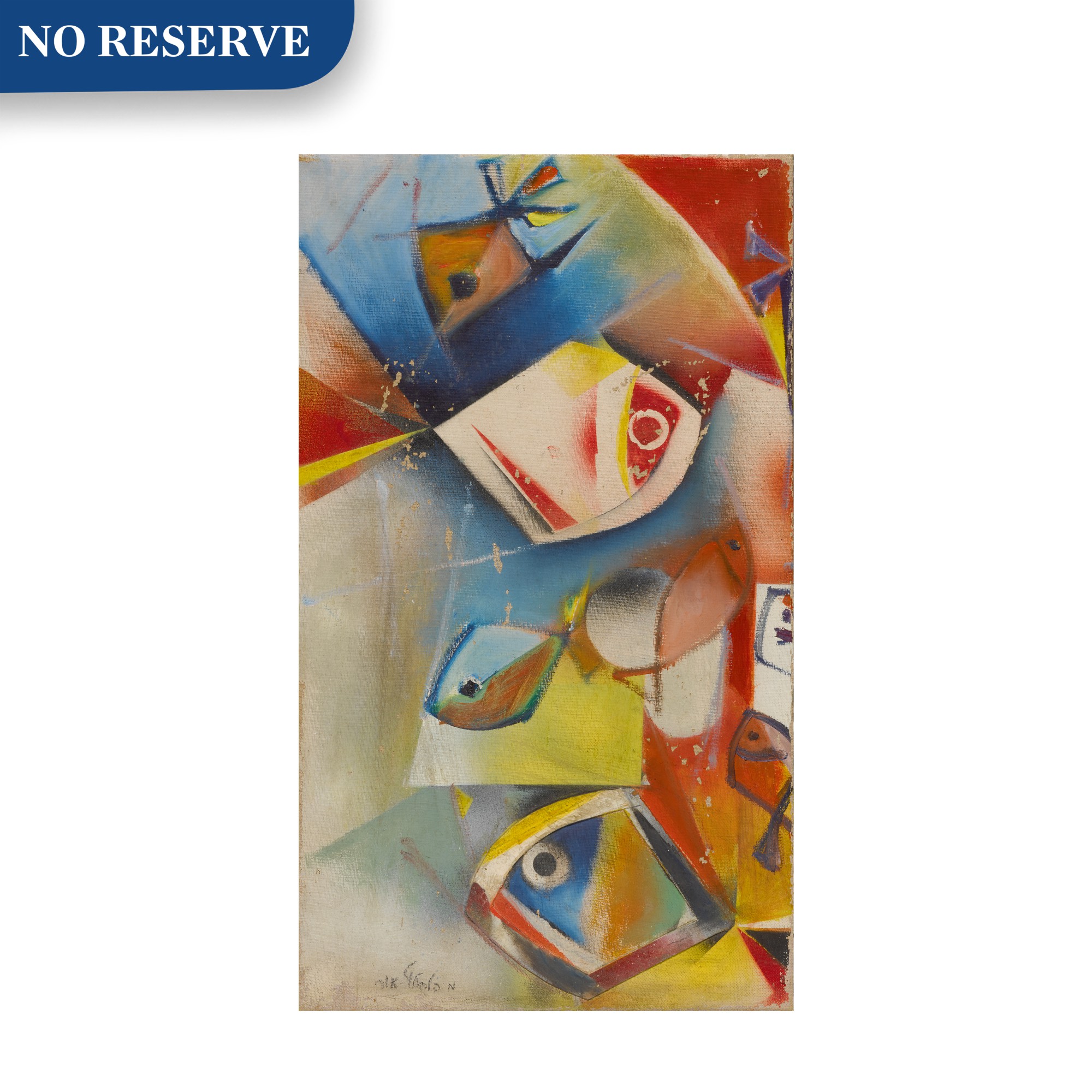 Abstract Composition with Fish