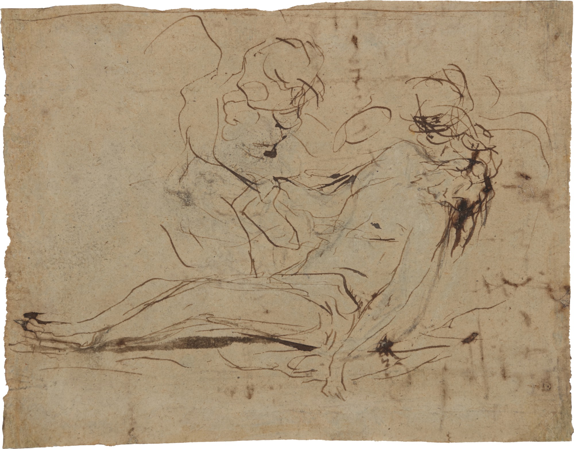 Flemish School, early 17th Century — The Lamentation
