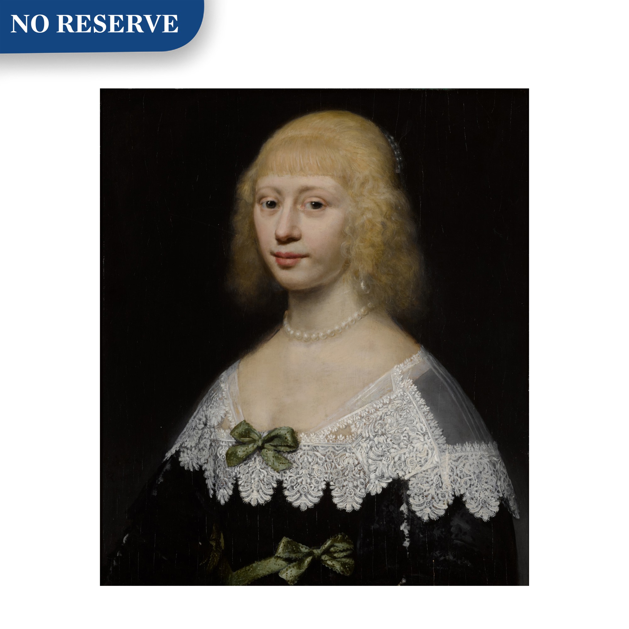 Portrait of a young woman, bust-length