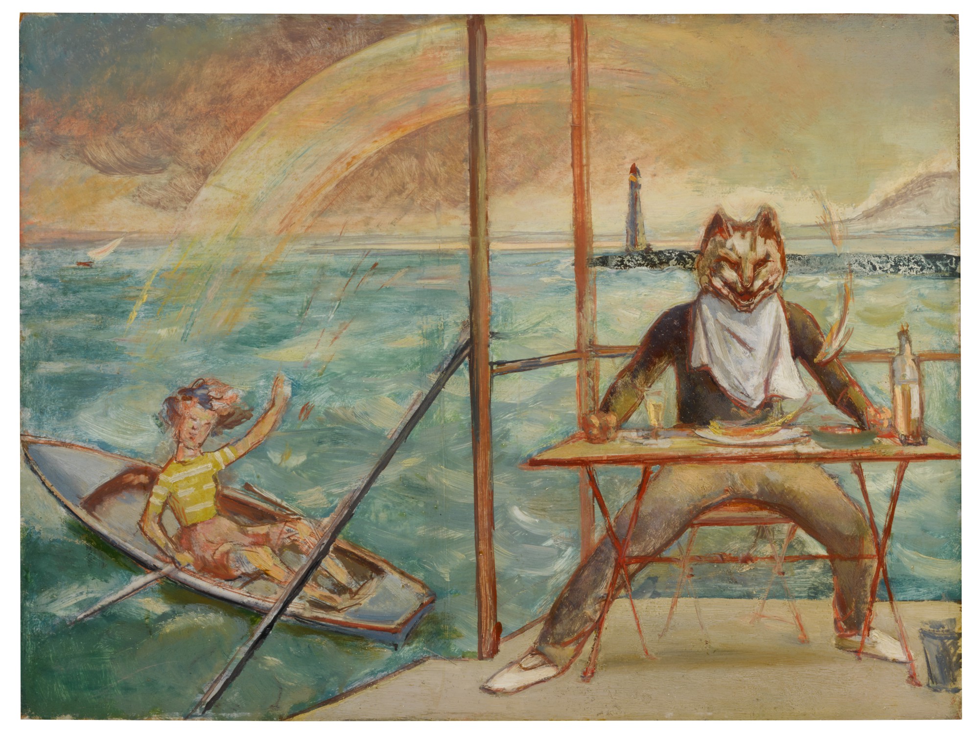 Balthus — Étude pour "Le Chat de la Méditerranée"