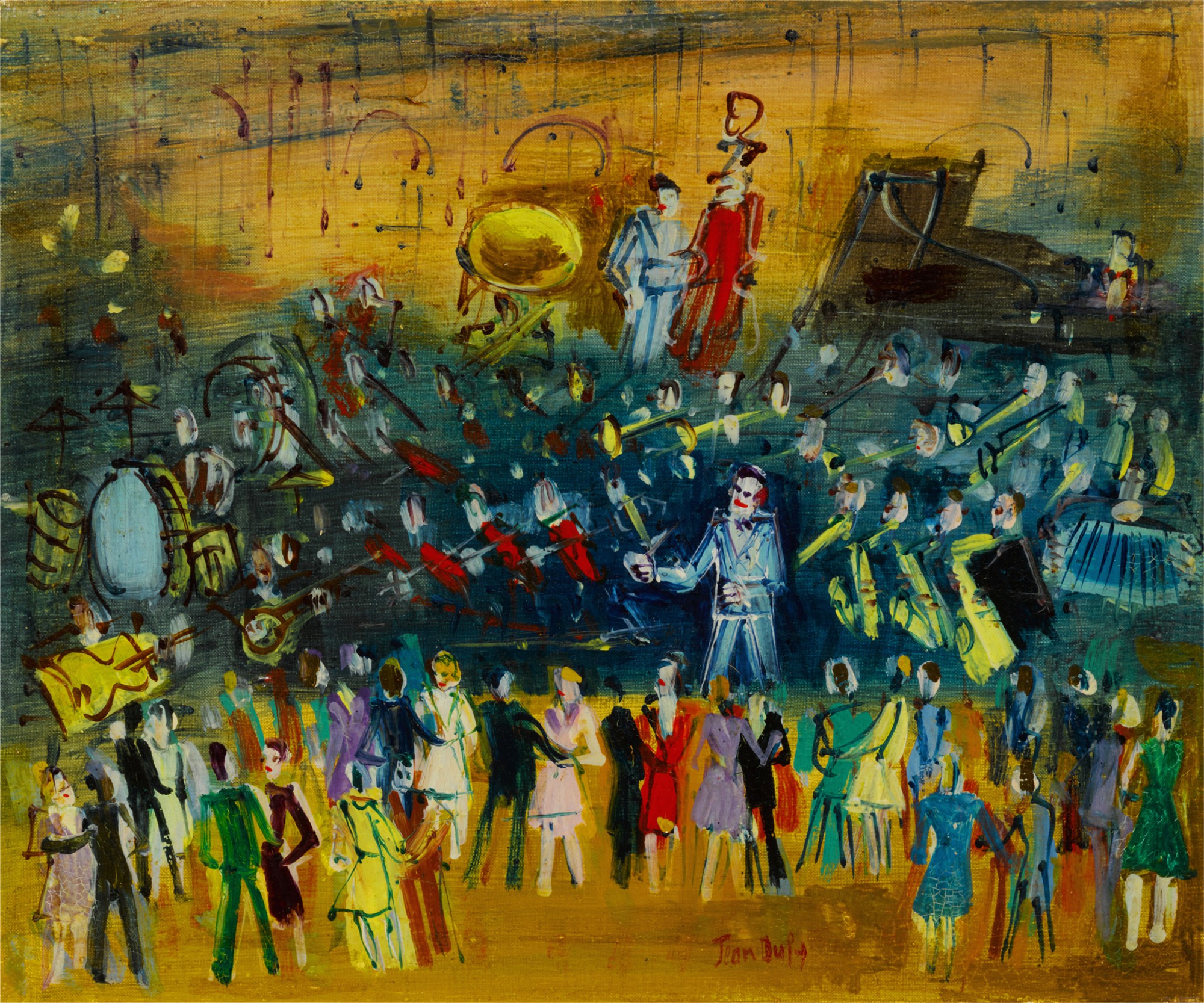 Jean Dufy — Au cabaret