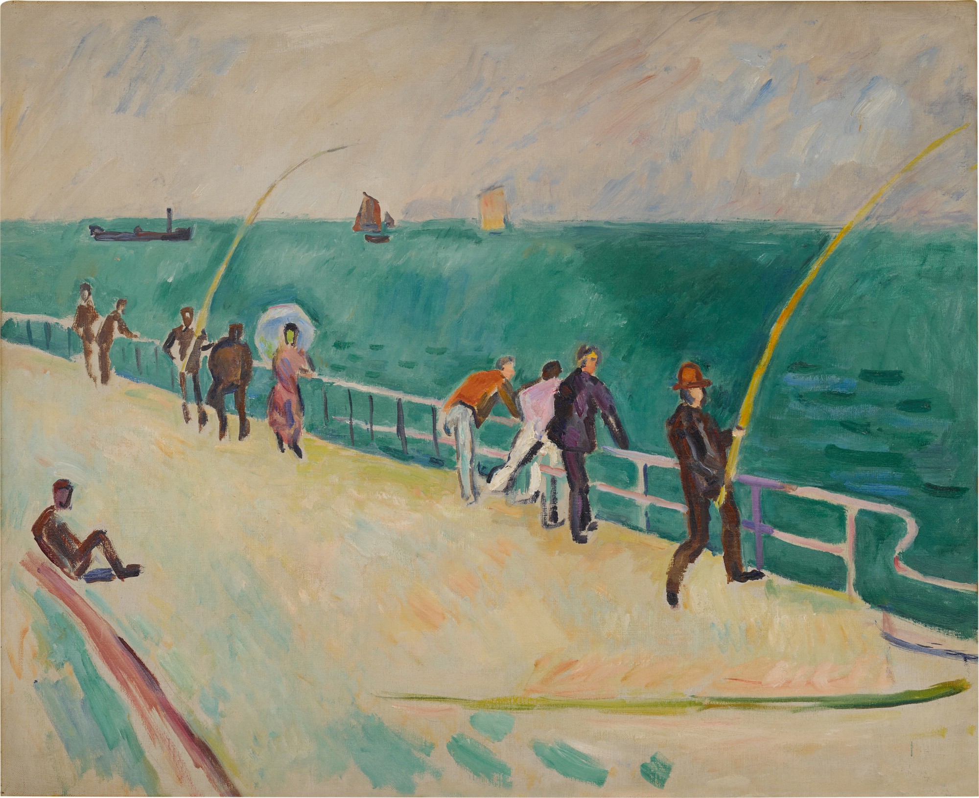 Les Pêcheurs à la ligne