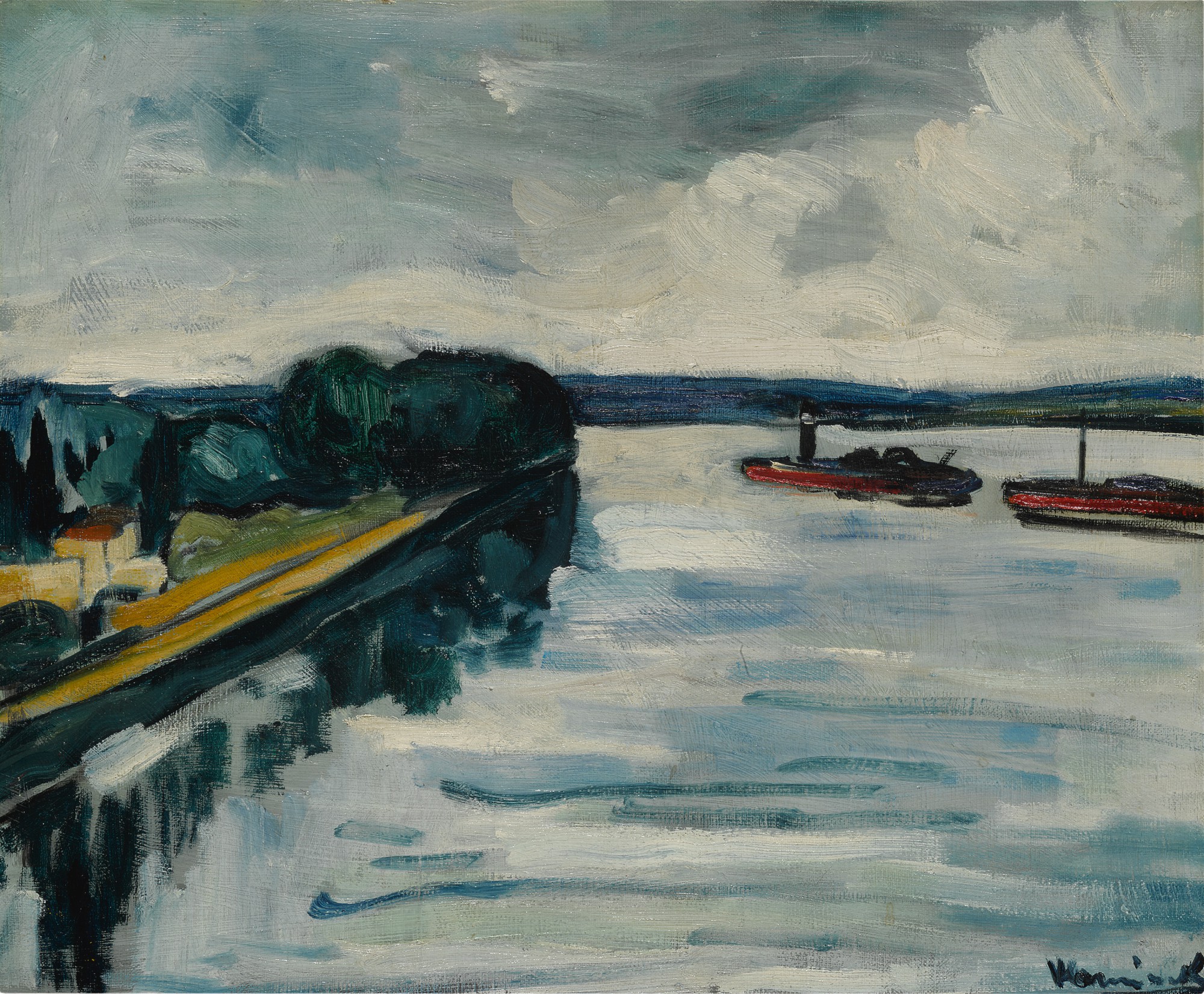 Maurice de Vlaminck — La Seine à Chatou