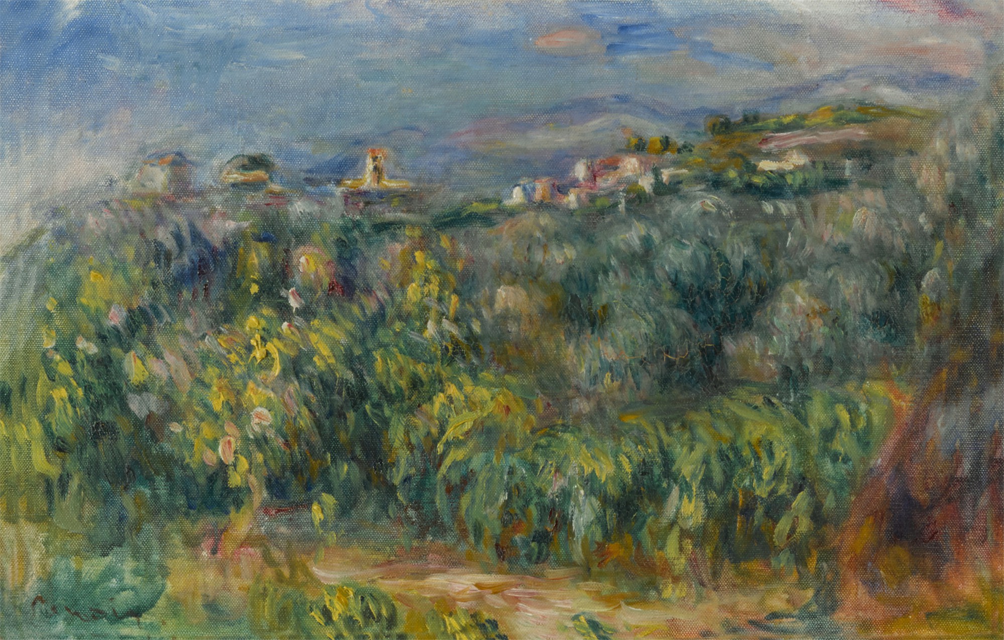 Pierre-Auguste Renoir — Paysages de Provence: Cagnes 