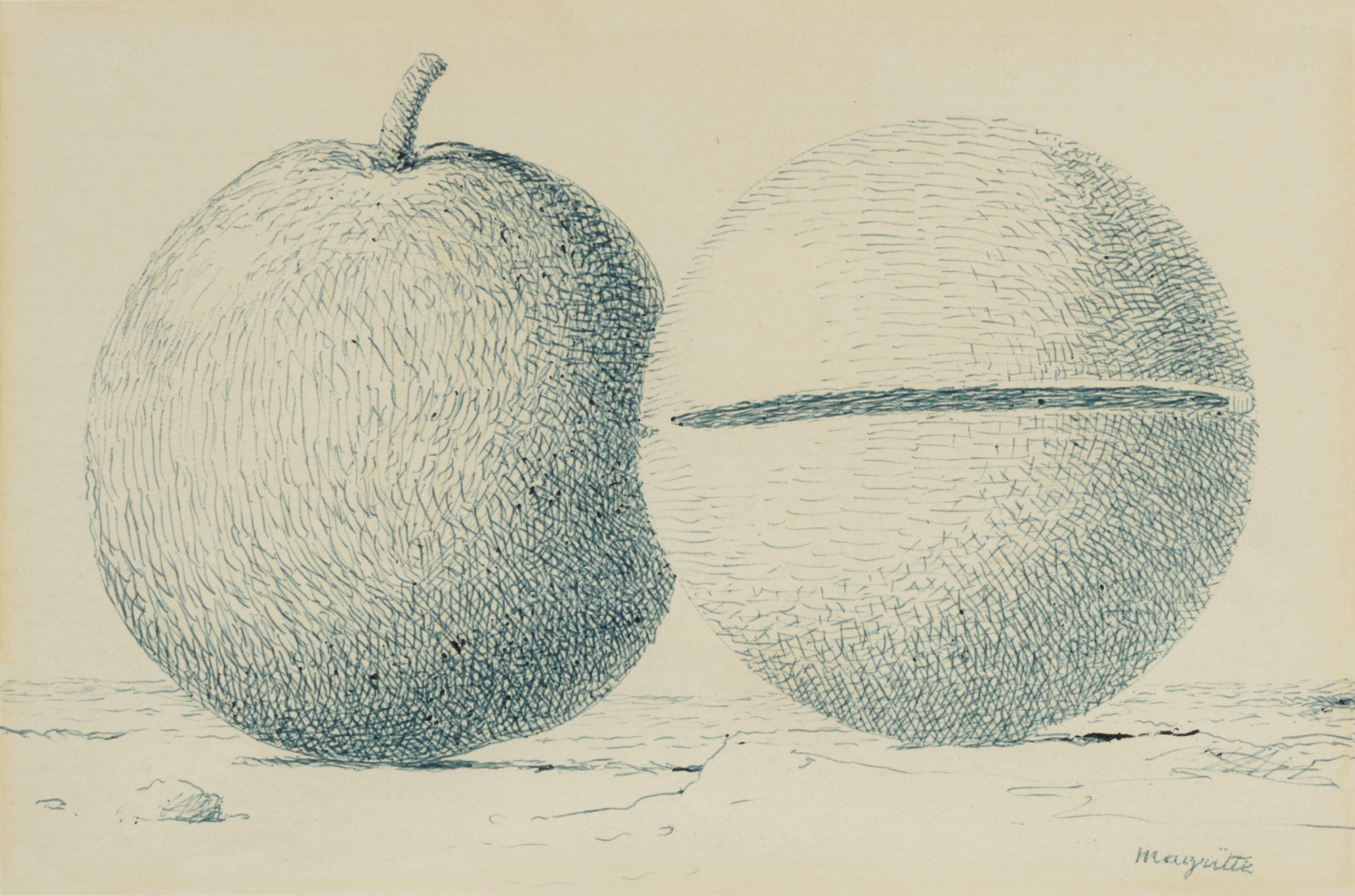 René Magritte — Sans titre