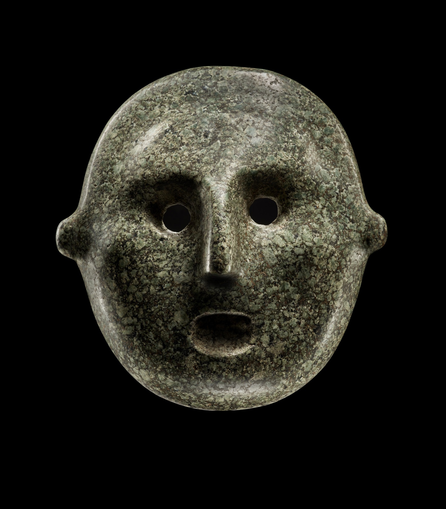 Colima Stone Mask, Late Preclassic/Protoclassic, circa 300 BC - AD 300 — Colima Stone Mask, Late Preclassic/Protoclassic, circa 300 BC - AD 300