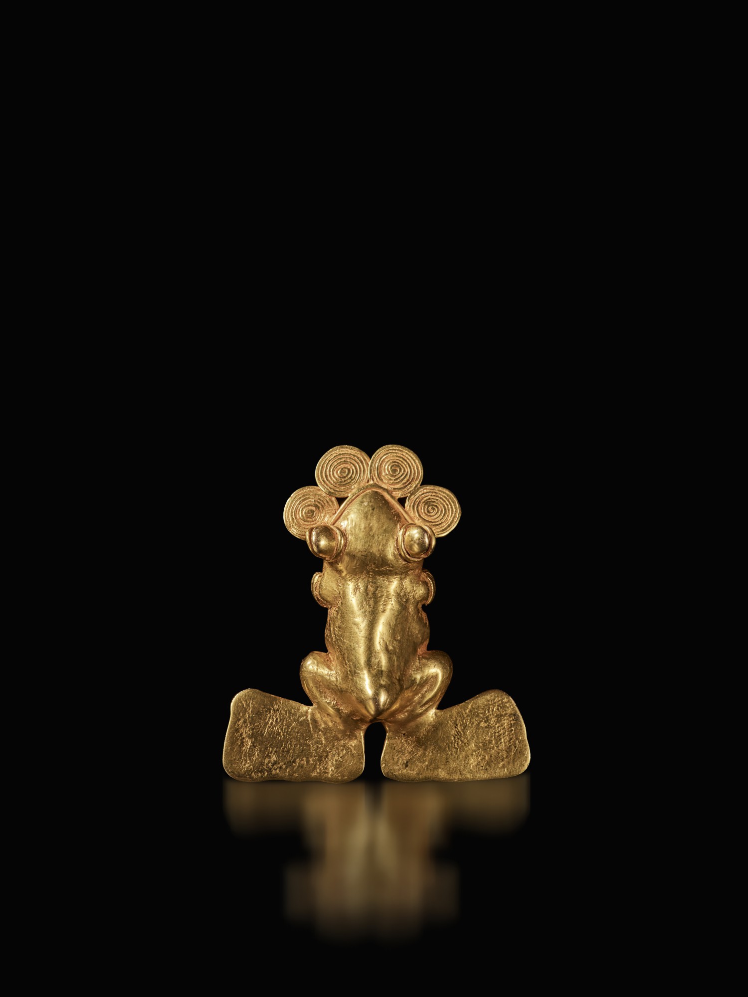 Coclé Gold Frog Pendant, circa AD 800 - 1500 — Coclé Gold Frog Pendant, circa AD 800 - 1500