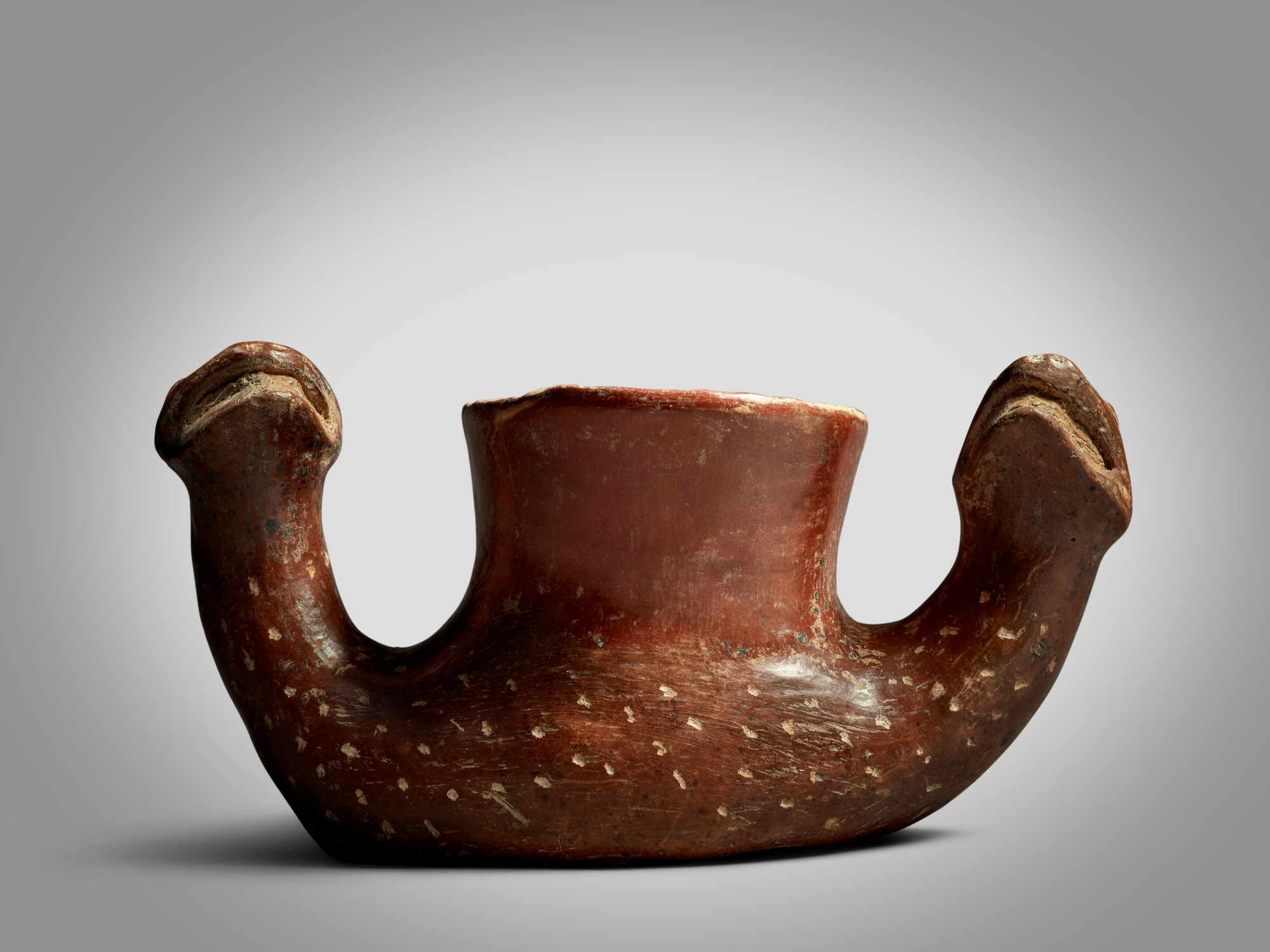Colima Double-Headed Snake Vessel, Protoclassic, circa 100 BC - AD 250 — Colima Double-Headed Snake Vessel, Protoclassic, circa 100 BC - AD 250