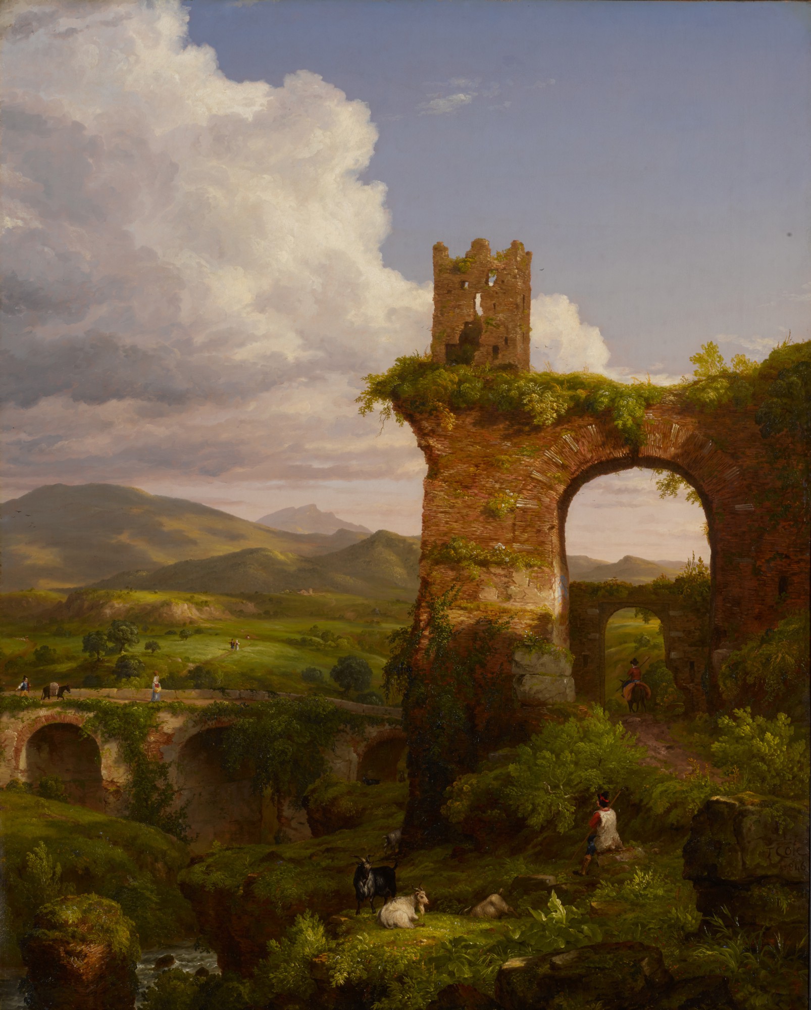 Thomas Cole — The Arch of Nero