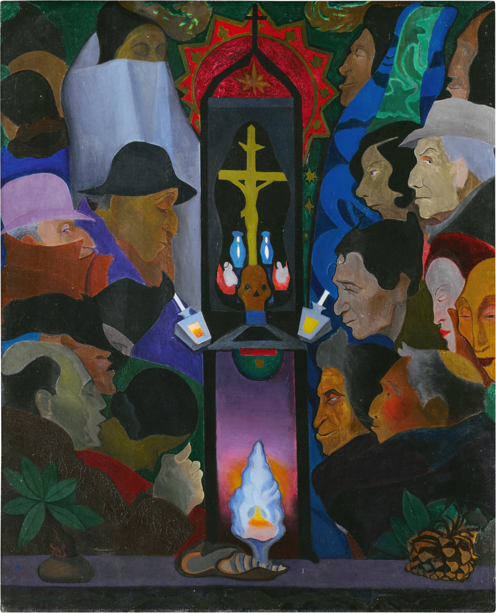 Joseph Stella — Souls in Purgatory 
